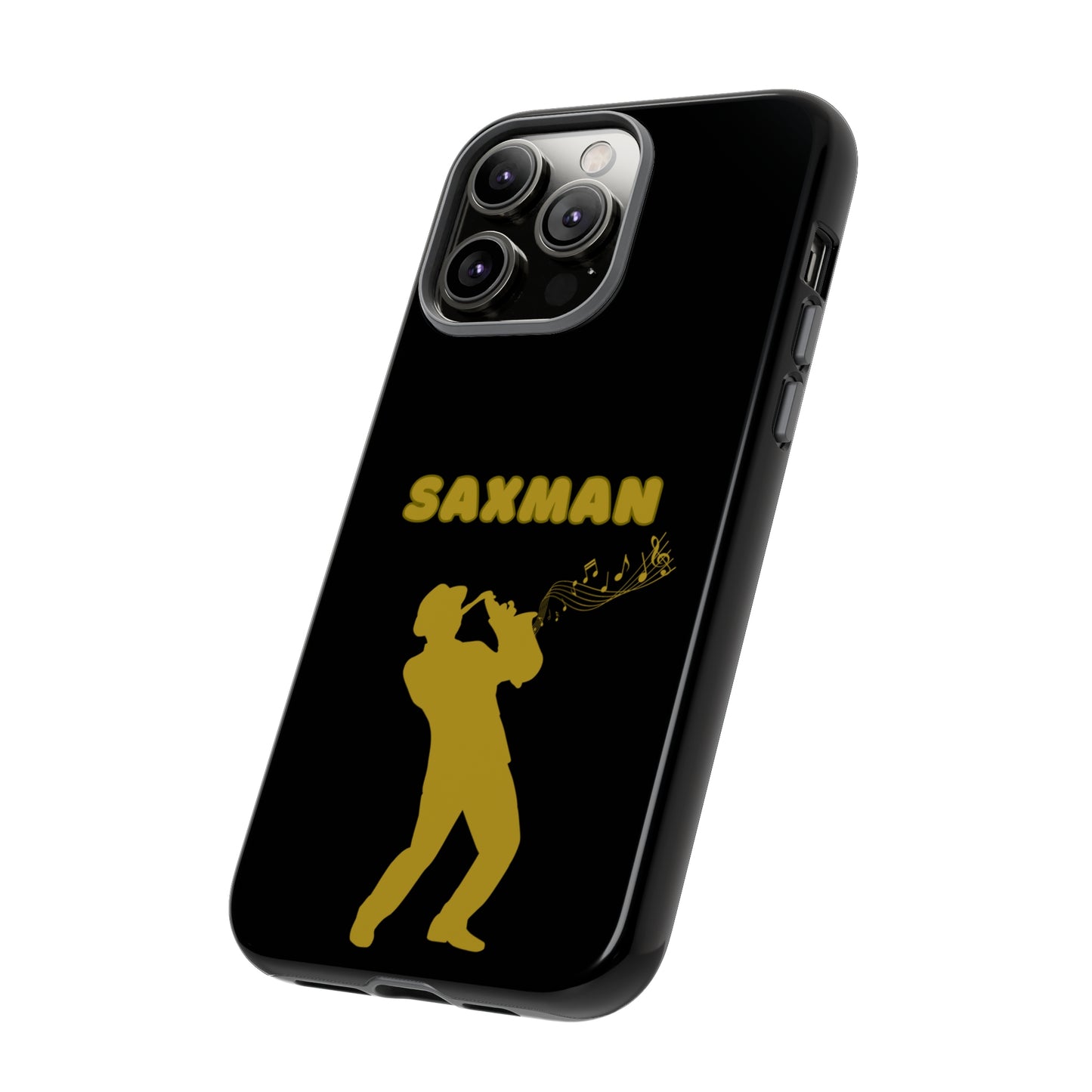 Gold Sax Man | Mostly Android Cases | MAC