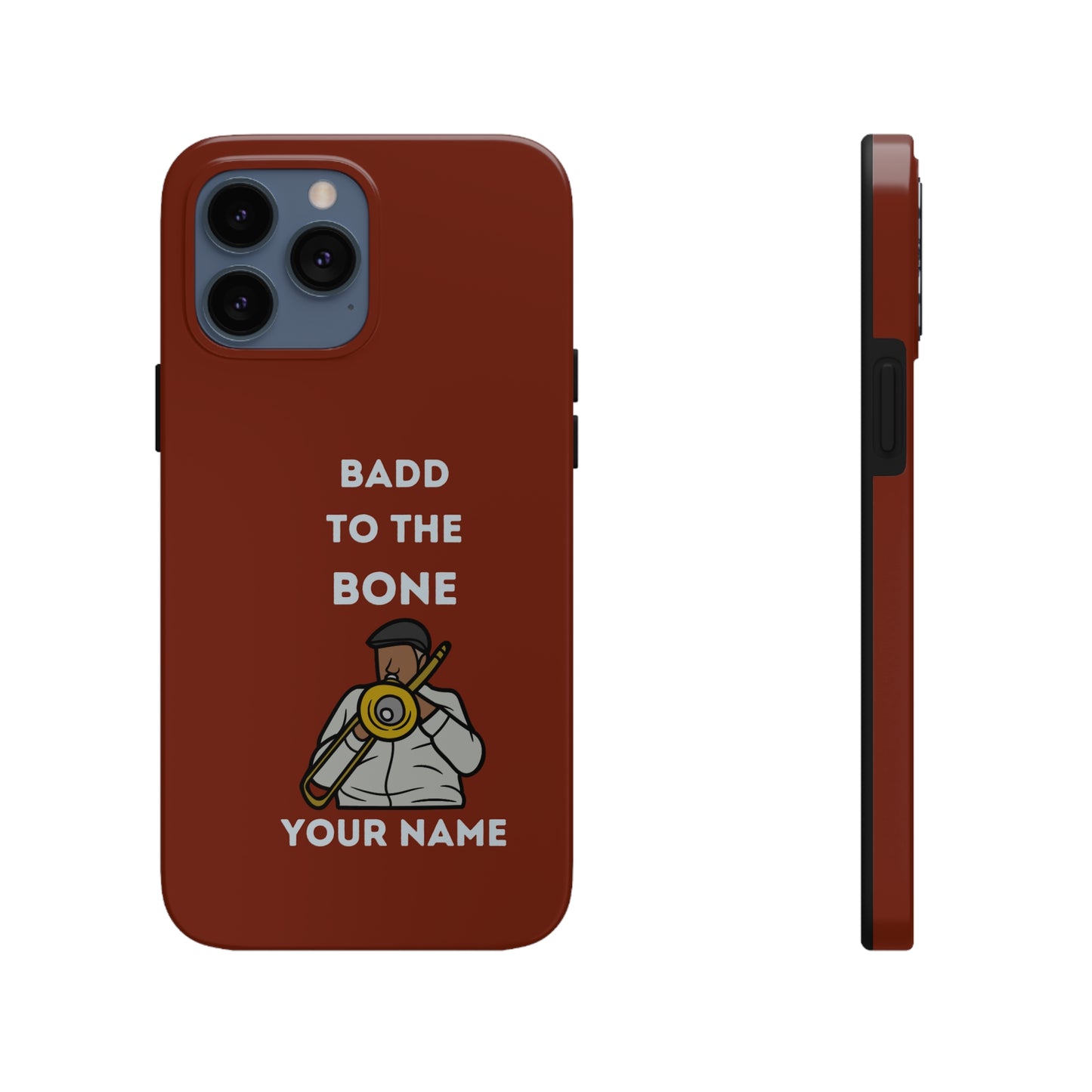 Badd to the Bone Trombone Man Phone Case | Mostly iPhone Cases | MIC