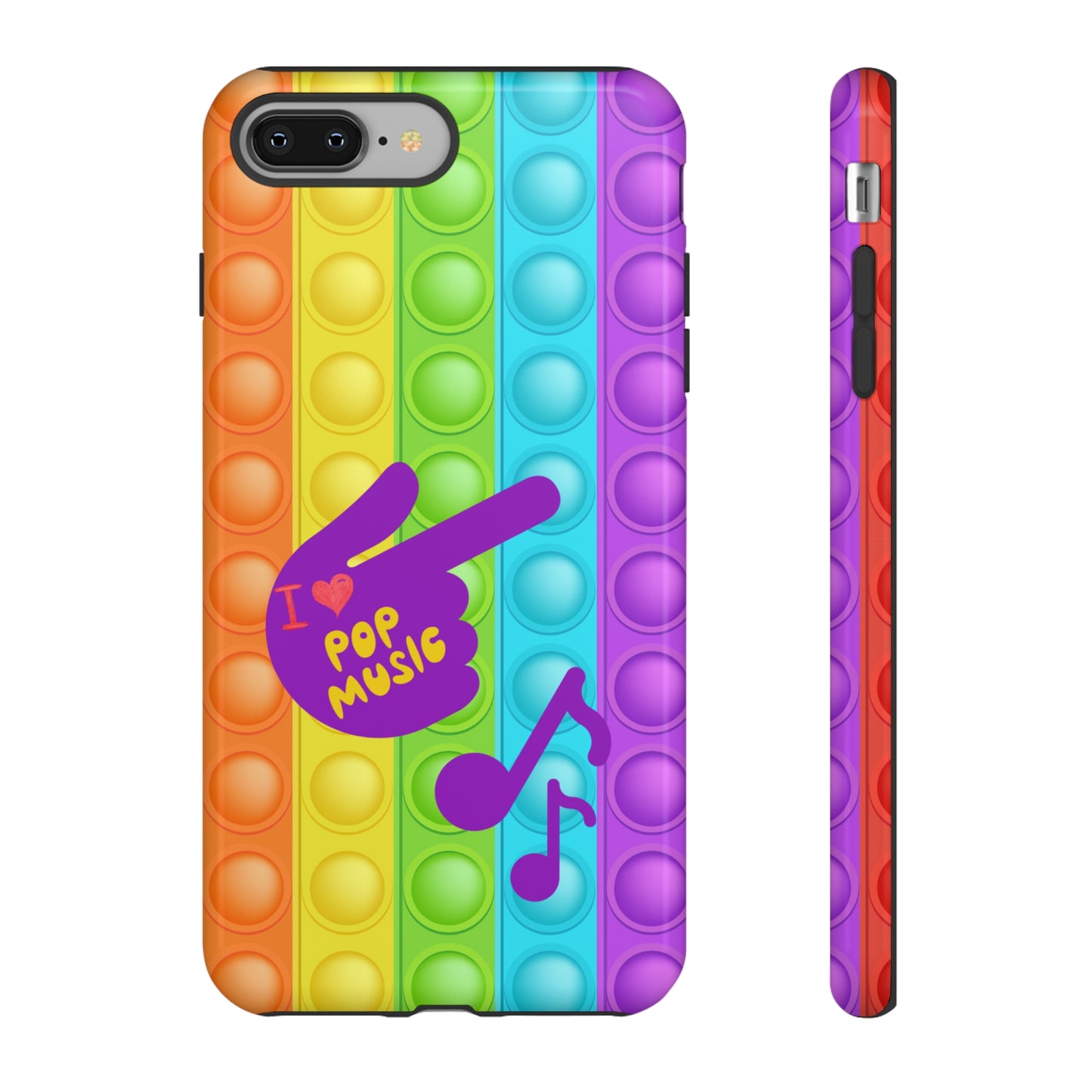 I Love Pop Music | Mostly Android Cases | MAC (not an actual pop it game)