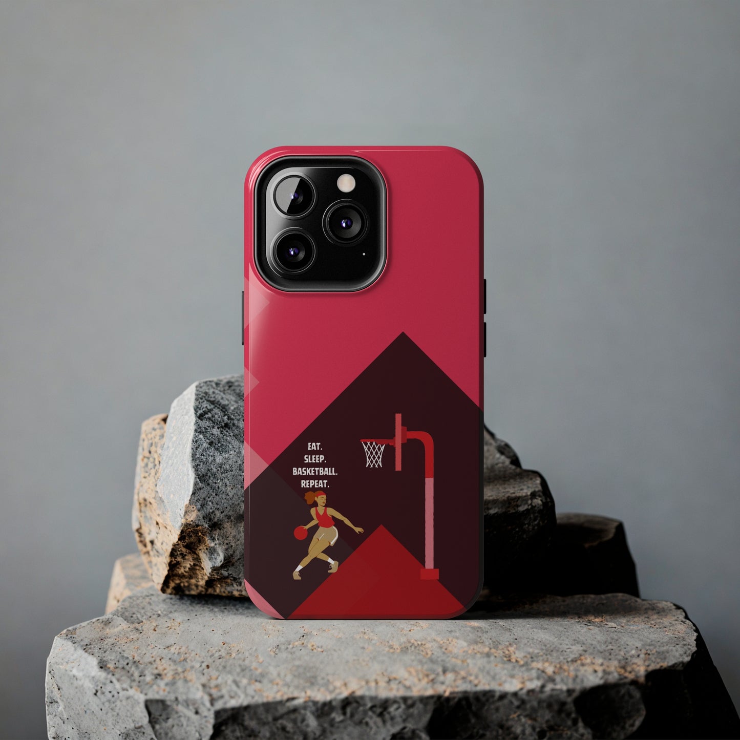 Red Basketball Girl | Mostly iPhone Cases | MIC