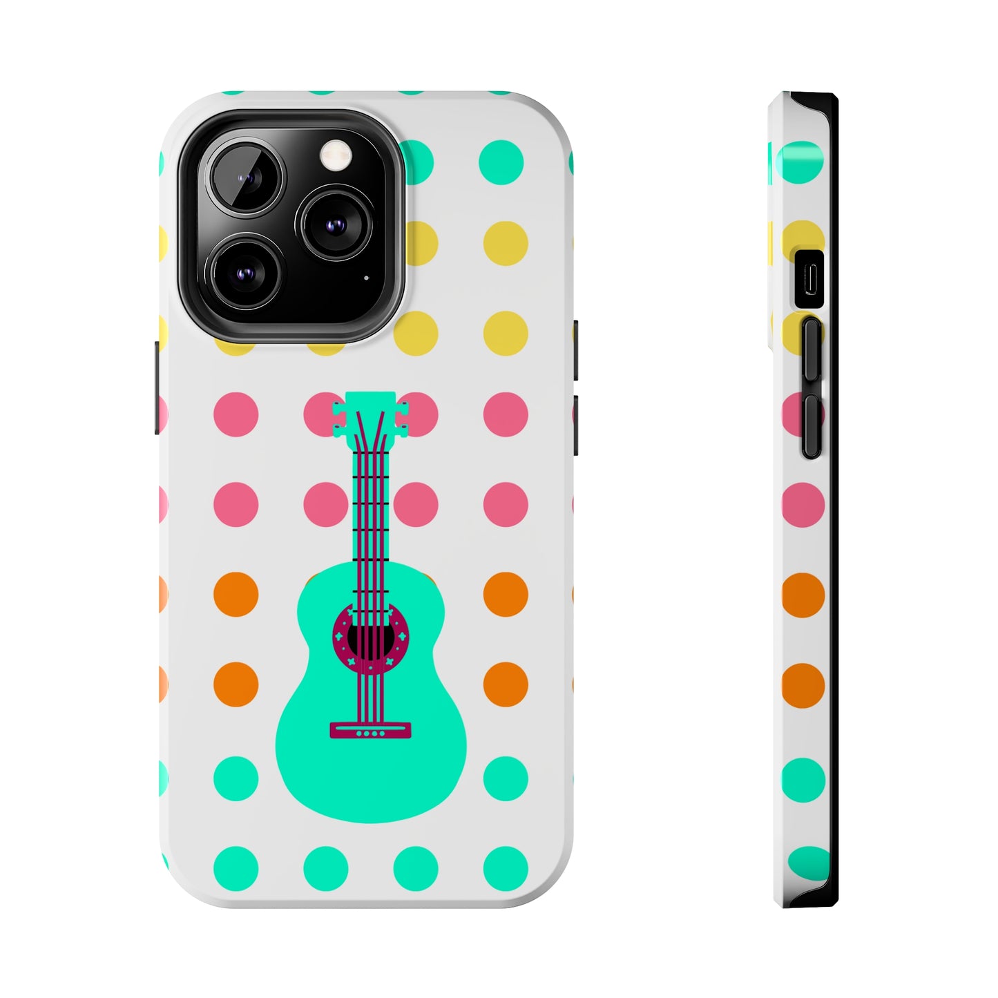 Guitar on Candy Buttons | Mostly iPhone Cases | MIC