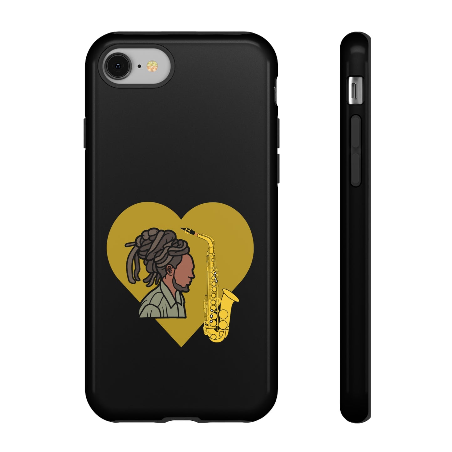 Dreadlock Man With Golden Heart | Mostly Android Cases |