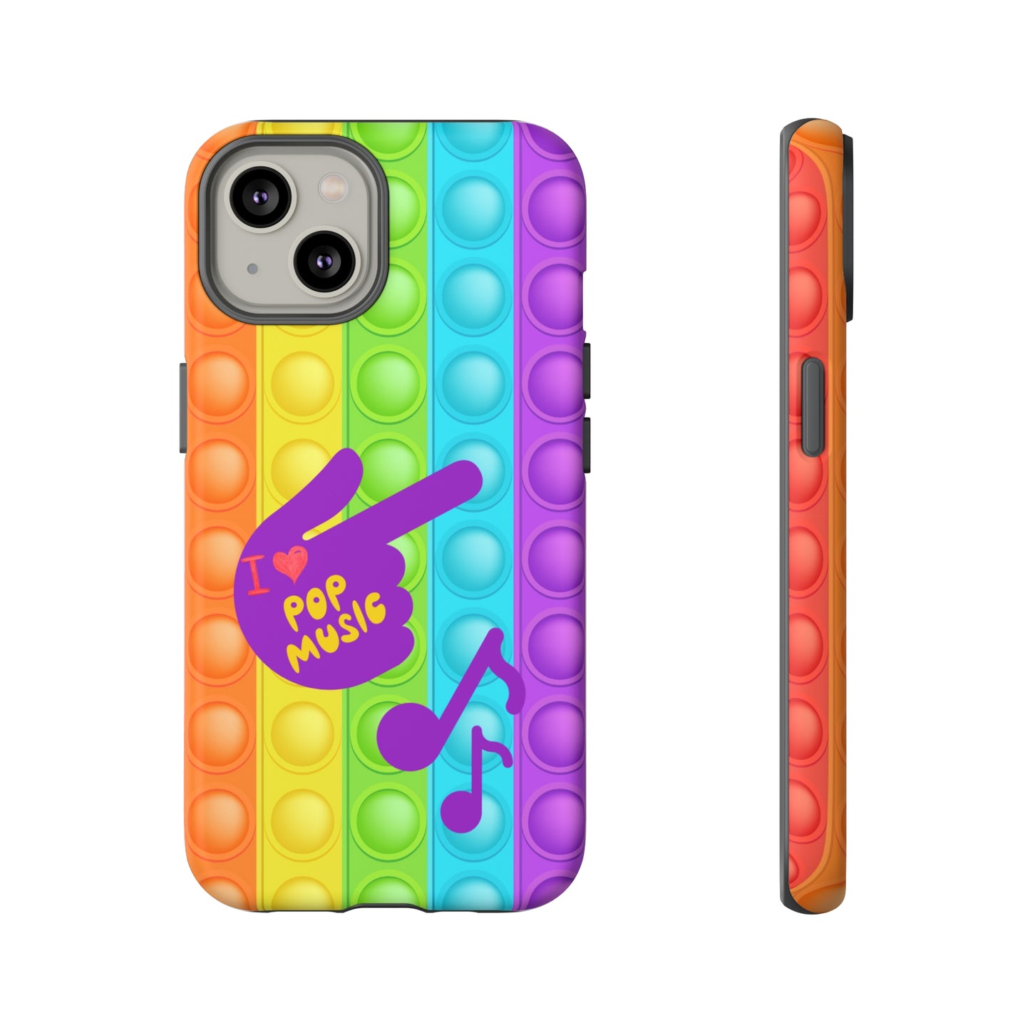 I Love Pop Music | Mostly Android Cases | MAC (not an actual pop it game)