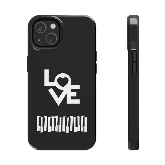 Black Piano Love | Mostly iPhone Cases | MIC