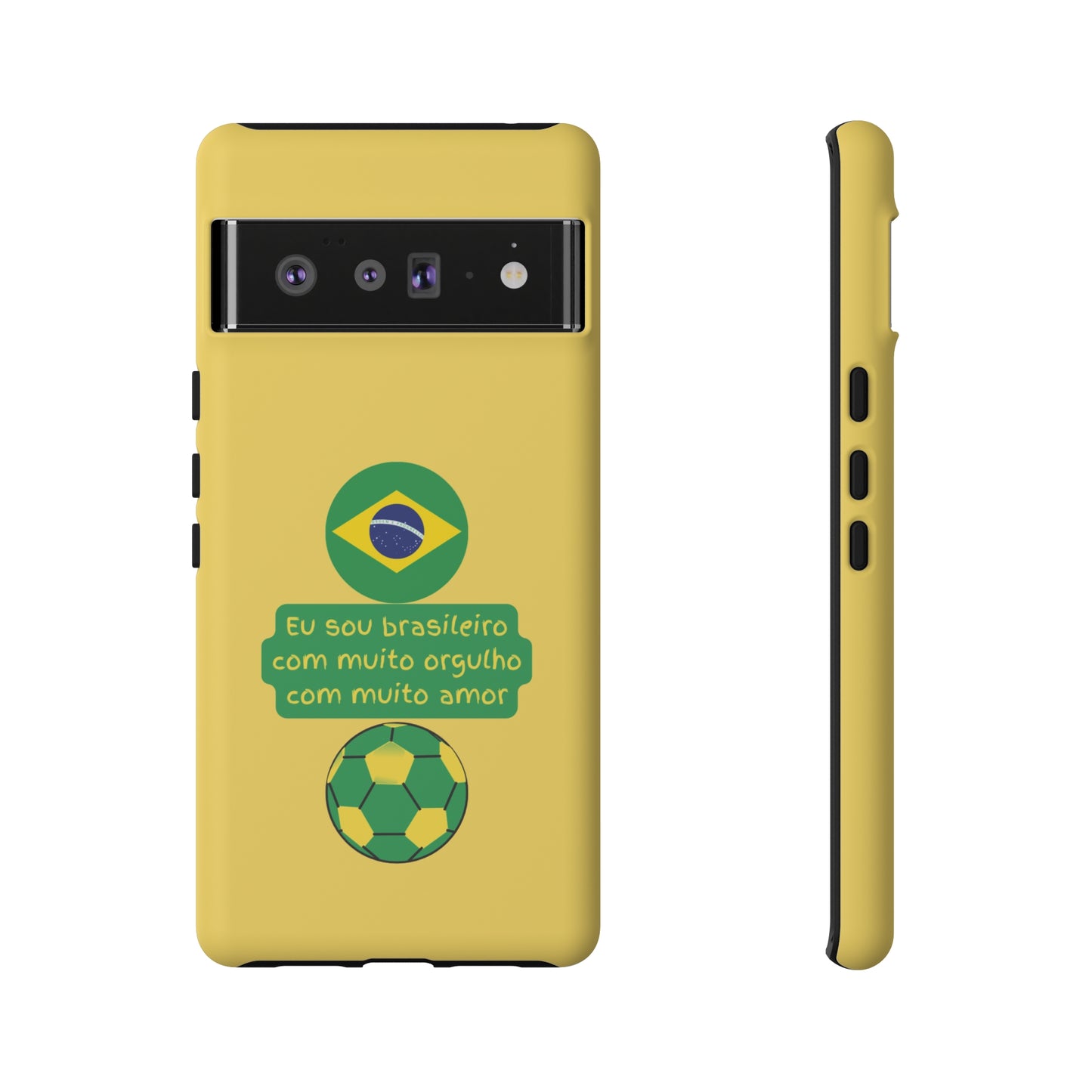 Brazilian Soccer Eu Sou Brasileiro | Mostly Android Cases | MAC