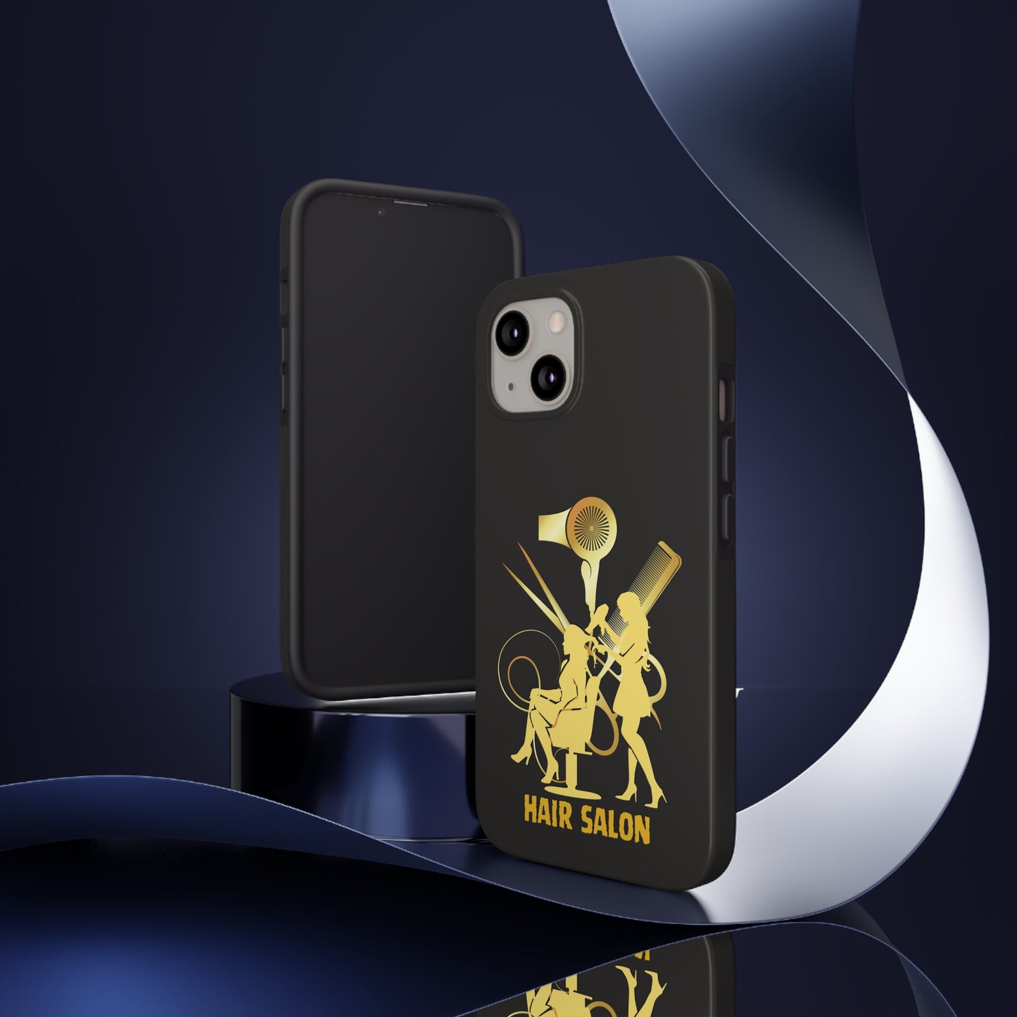 Black and Gold Hair Salon | Mostly iPhone Cases | MIC