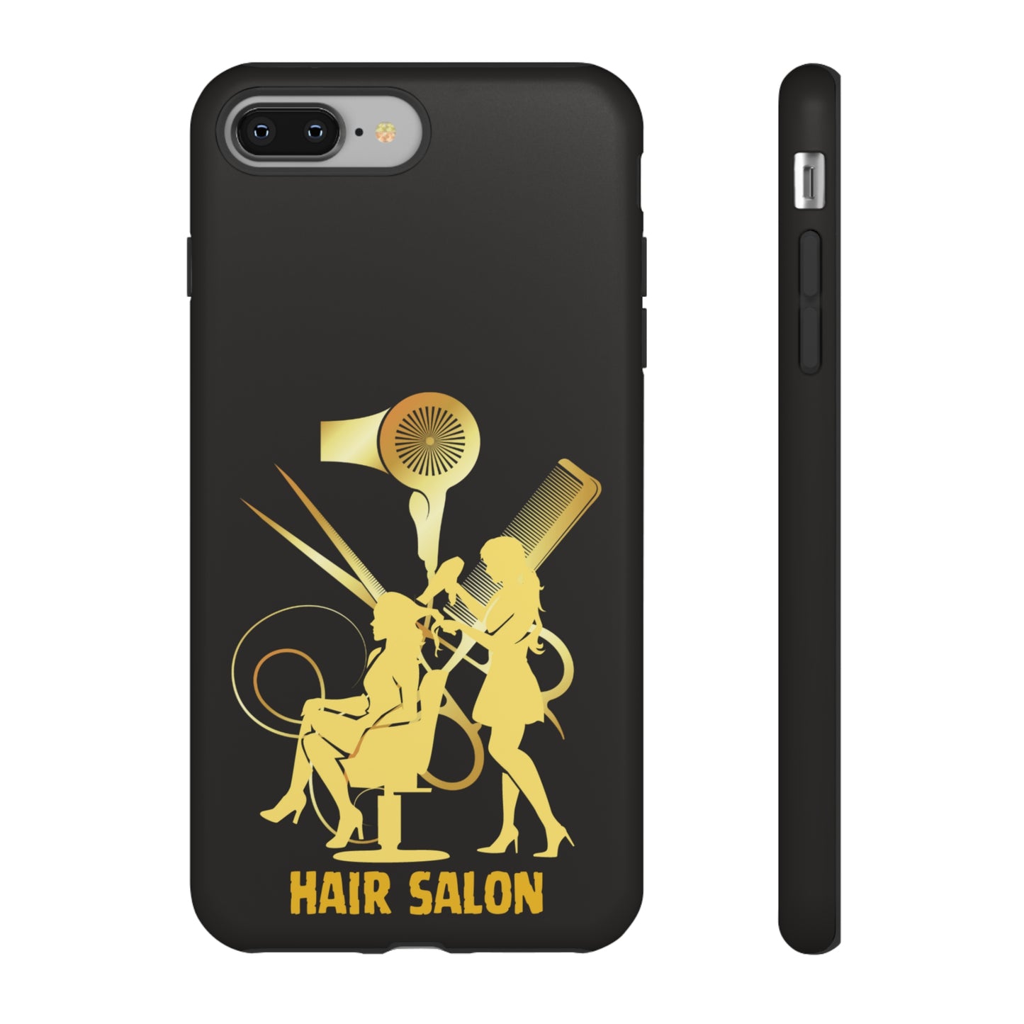 Black and Gold Hair Salon | Mostly Android Phone Cases | MAC