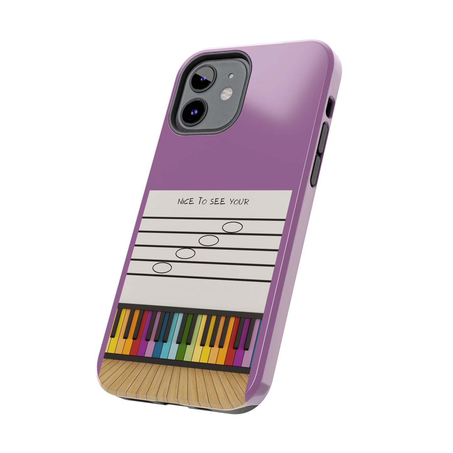 Purple Nice To See Your Face | Mostly iPhone Cases | MIC