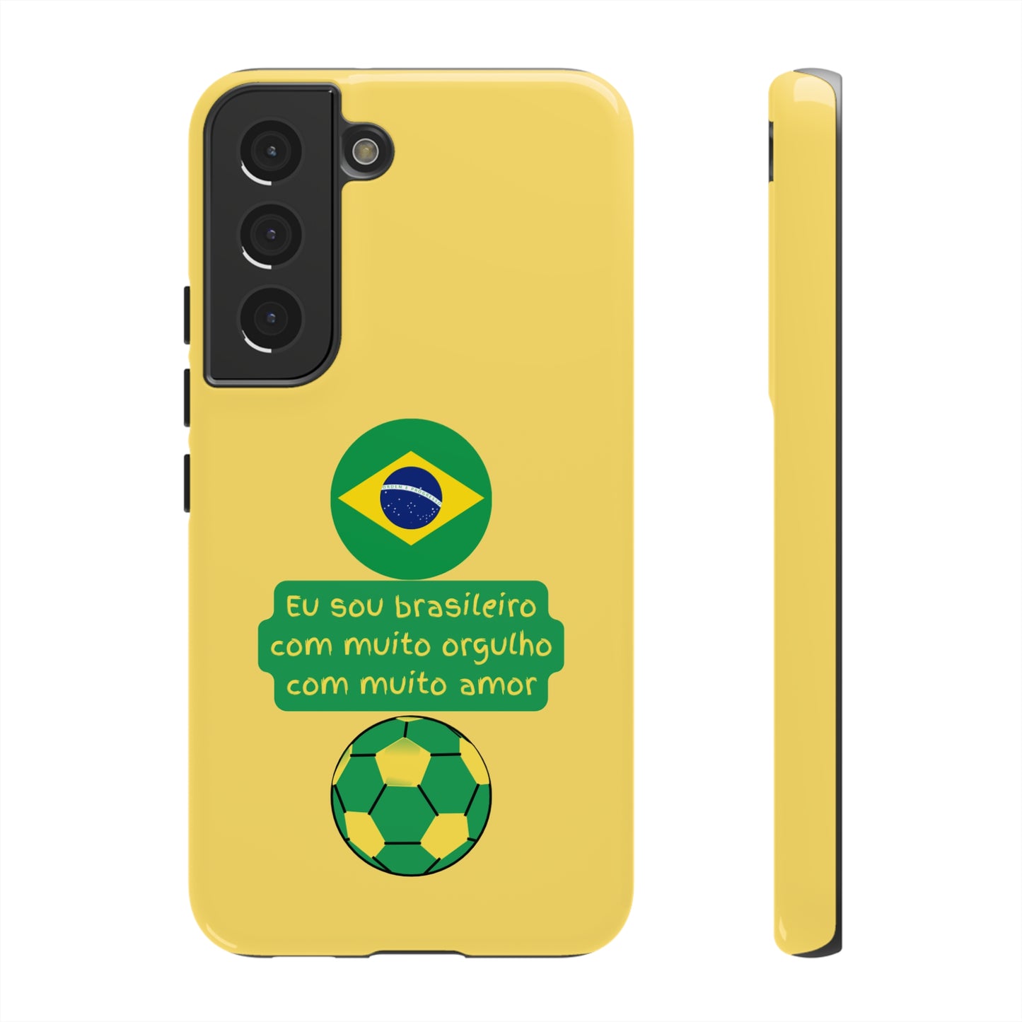 Brazilian Soccer Eu Sou Brasileiro | Mostly Android Cases | MAC