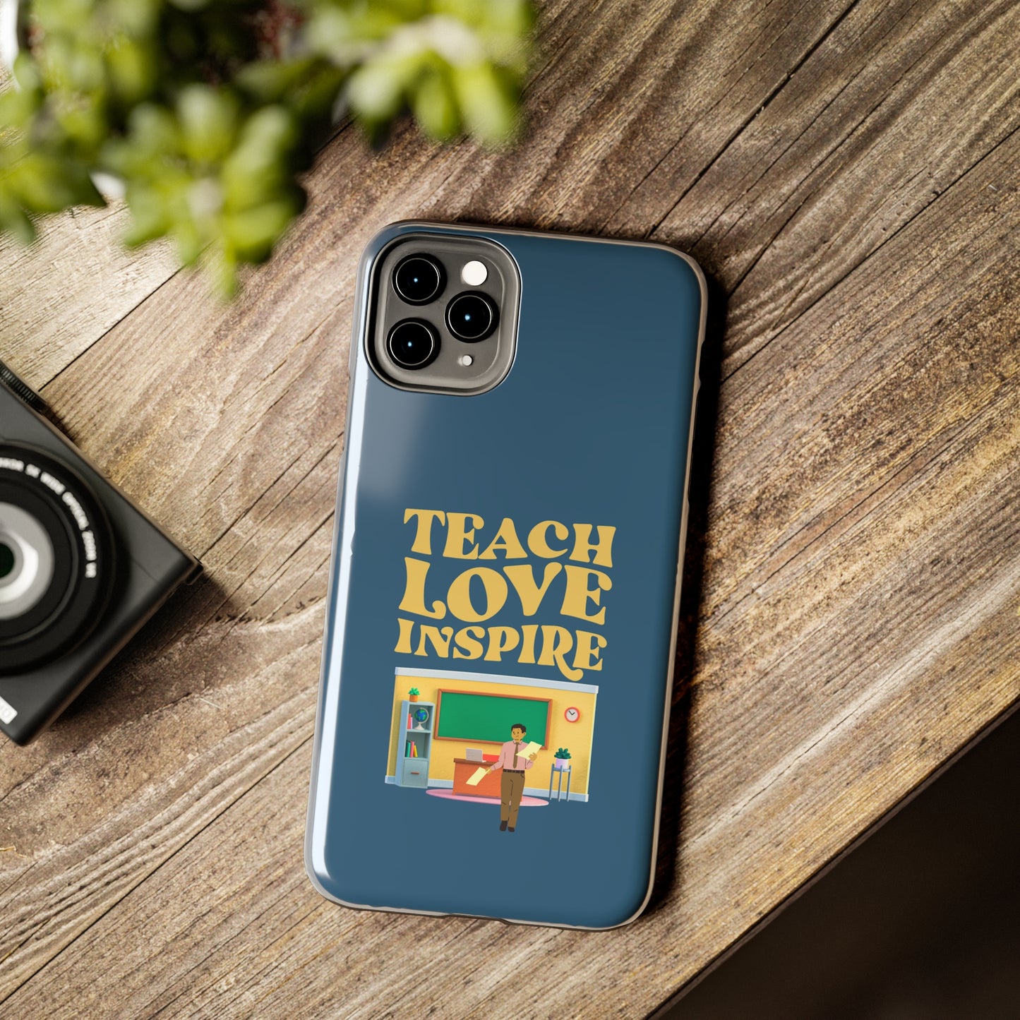 Male Teacher Teach Love Inspire | Mostly iPhone Cases | MIC