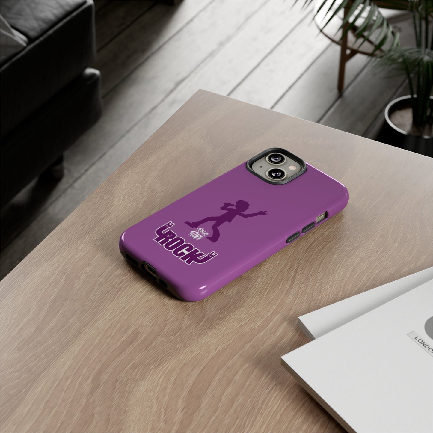 Rock On Purple Rockstar | Mostly Android Cases | MAC