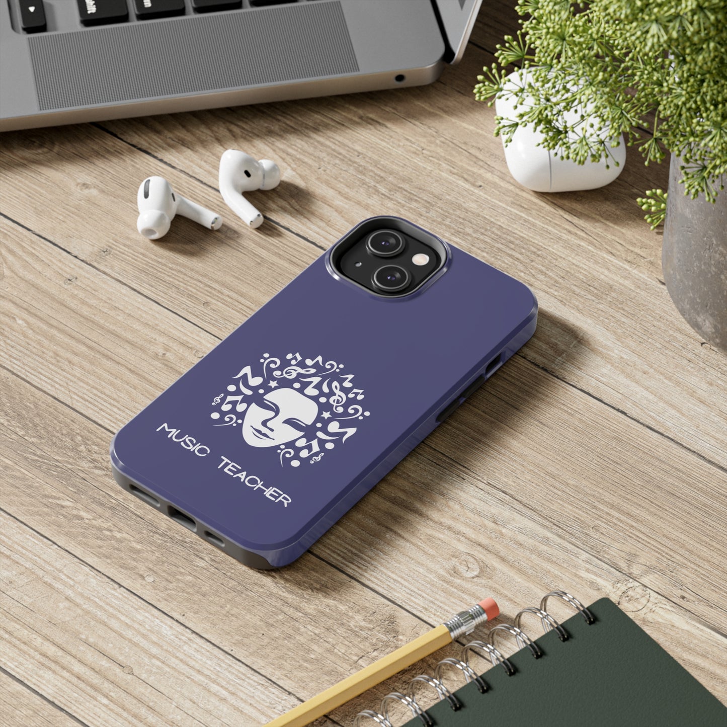 Blue Music Teacher | Mostly iPhone Cases | MIC