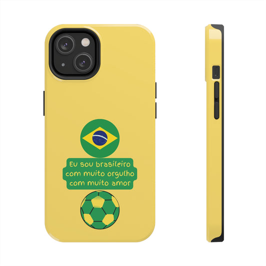 Brazilian Soccer Eu Sou Brasileiro | Mostly iPhone Cases | MIC