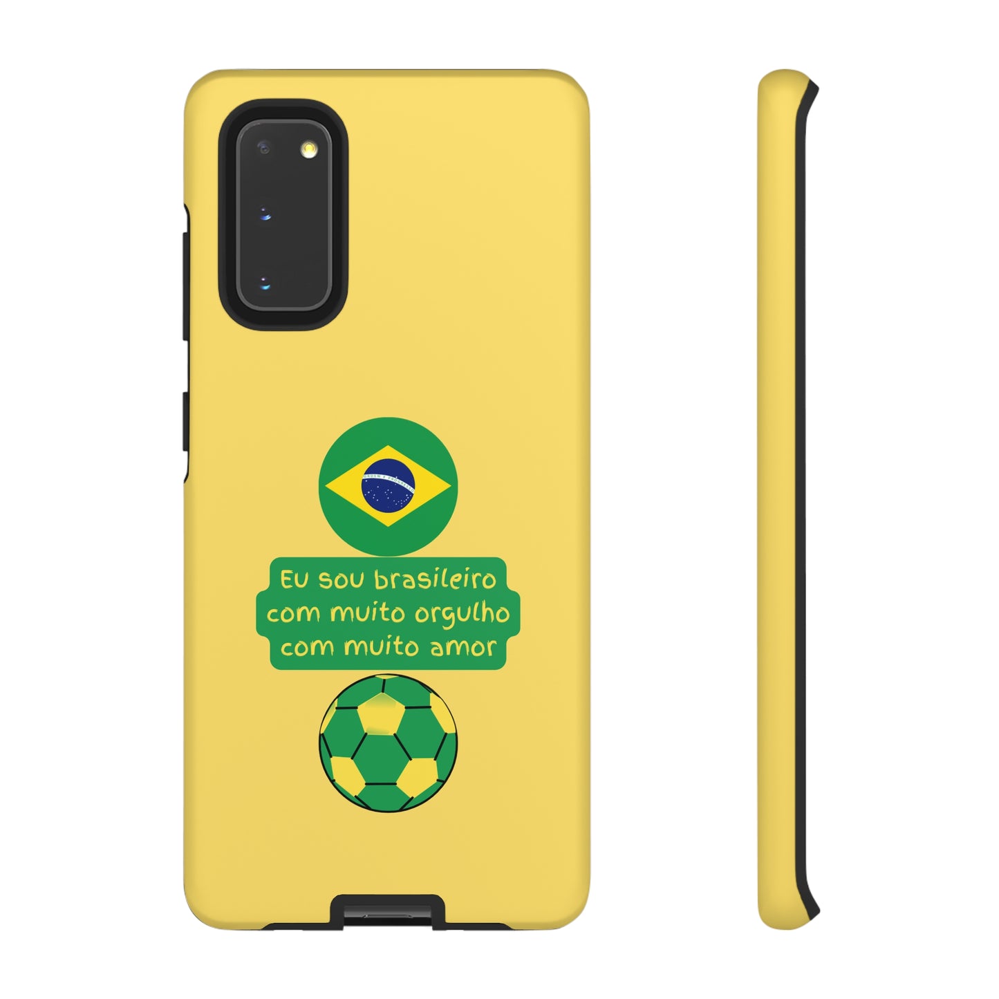 Brazilian Soccer Eu Sou Brasileiro | Mostly Android Cases | MAC