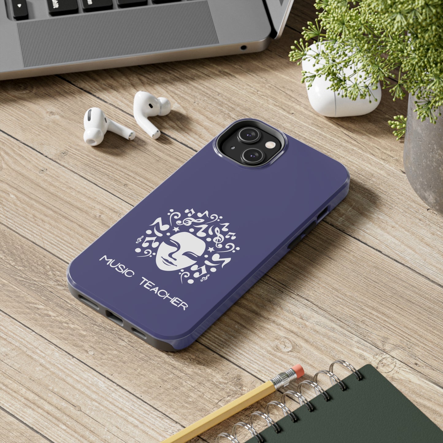 Blue Music Teacher | Mostly iPhone Cases | MIC