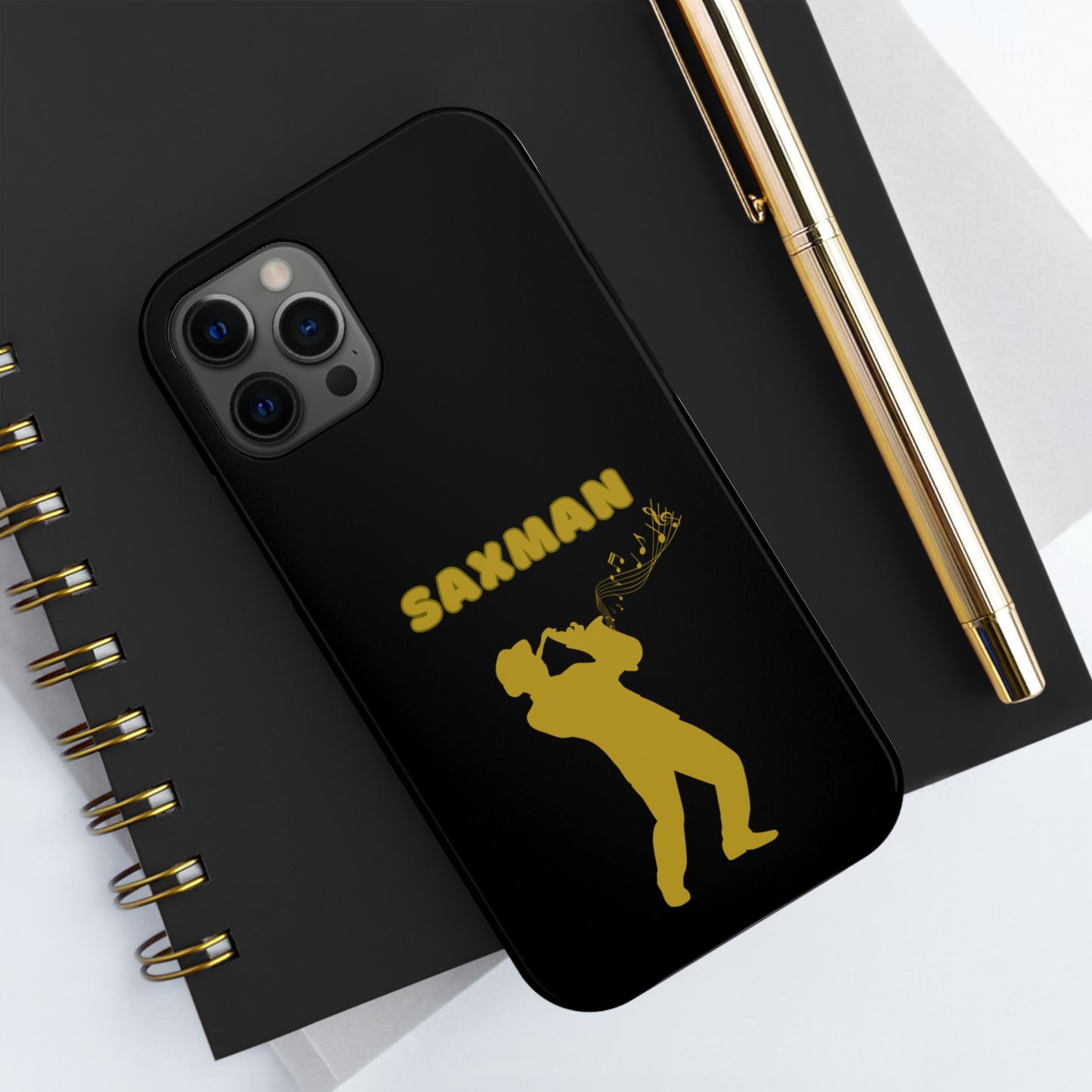 Gold Sax Man | Mostly iPhone Cases | MIC