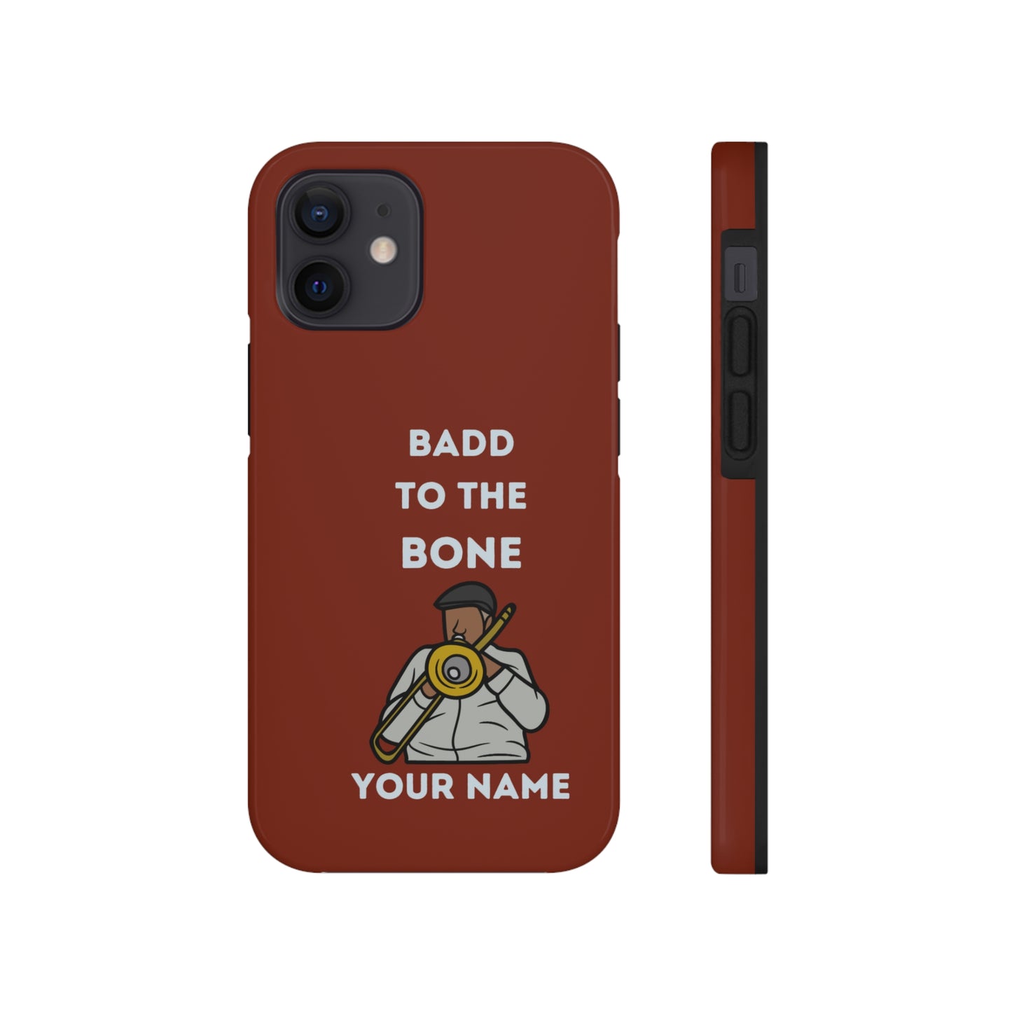 Badd to the Bone Trombone Man Phone Case | Mostly iPhone Cases | MIC