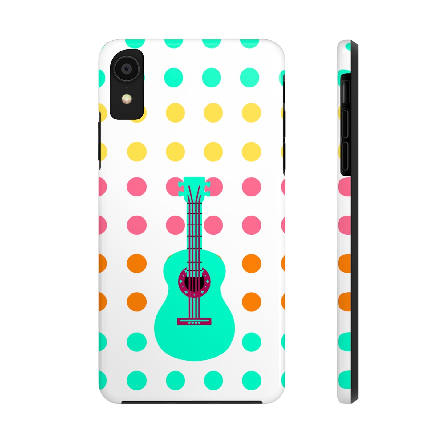 Guitar on Candy Buttons | Mostly iPhone Cases | MIC