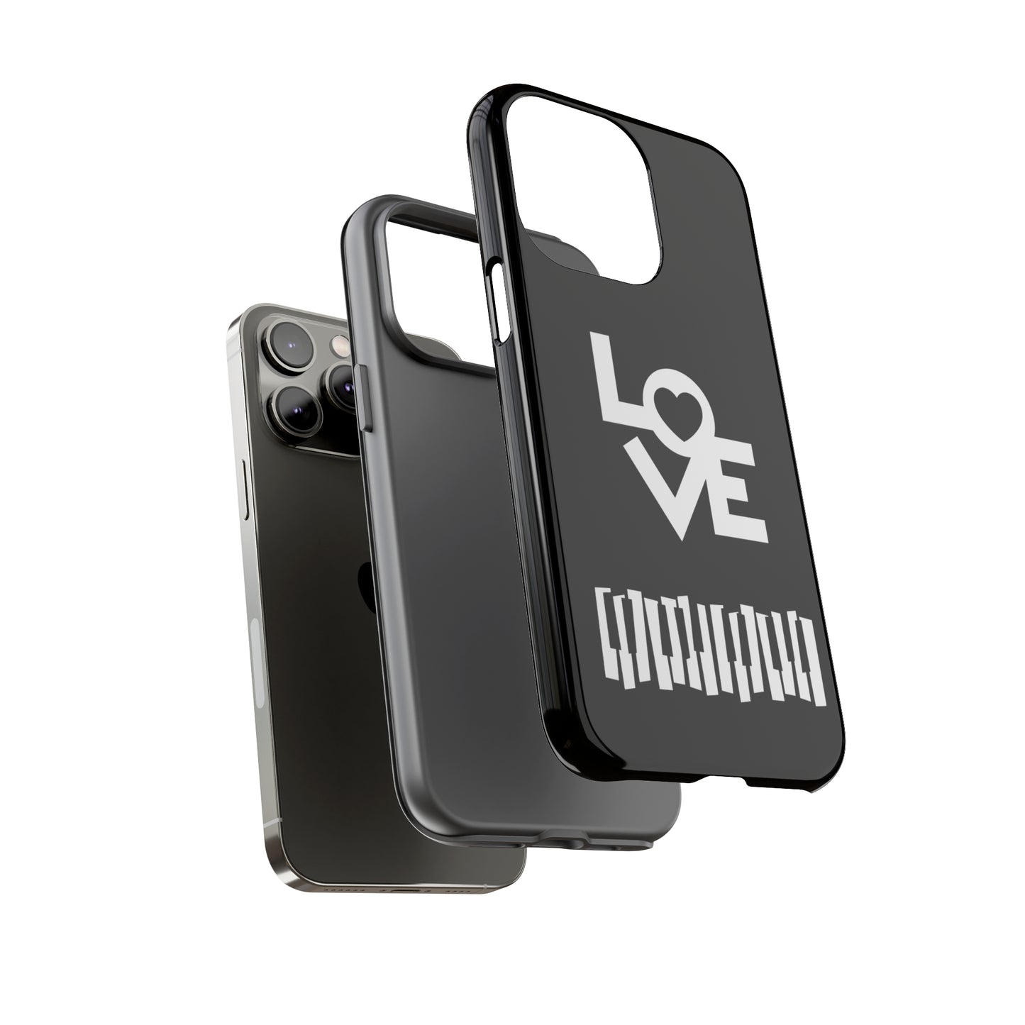 Black Piano Love | Mostly Android Cases | MAC