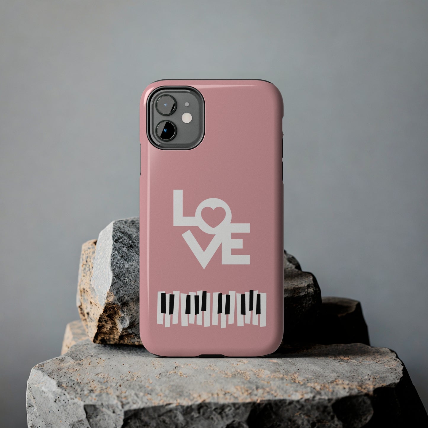 Pinkish Piano Love | Mostly iPhone Cases | MIC