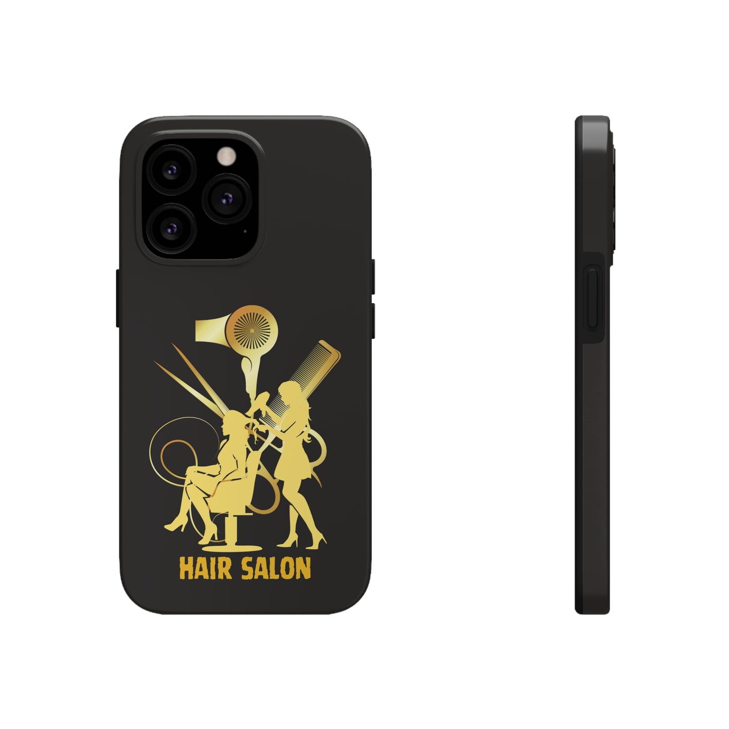 Black and Gold Hair Salon | Mostly iPhone Cases | MIC