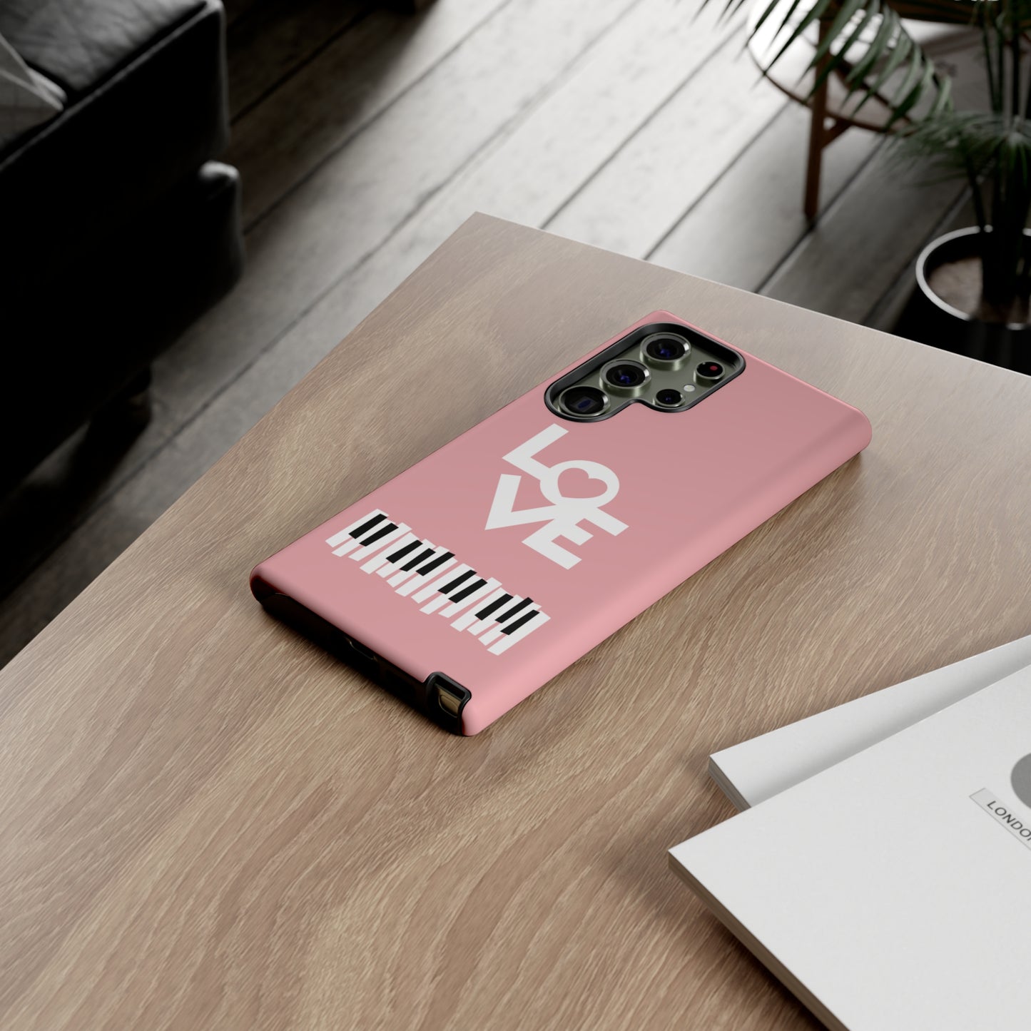 Pinkish Piano Love | Mostly Android Cases | MAC