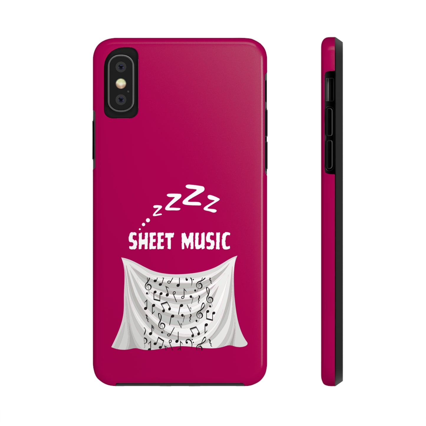 Sheet Music Funny Phone Case | Mostly iPhone Cases | MIC