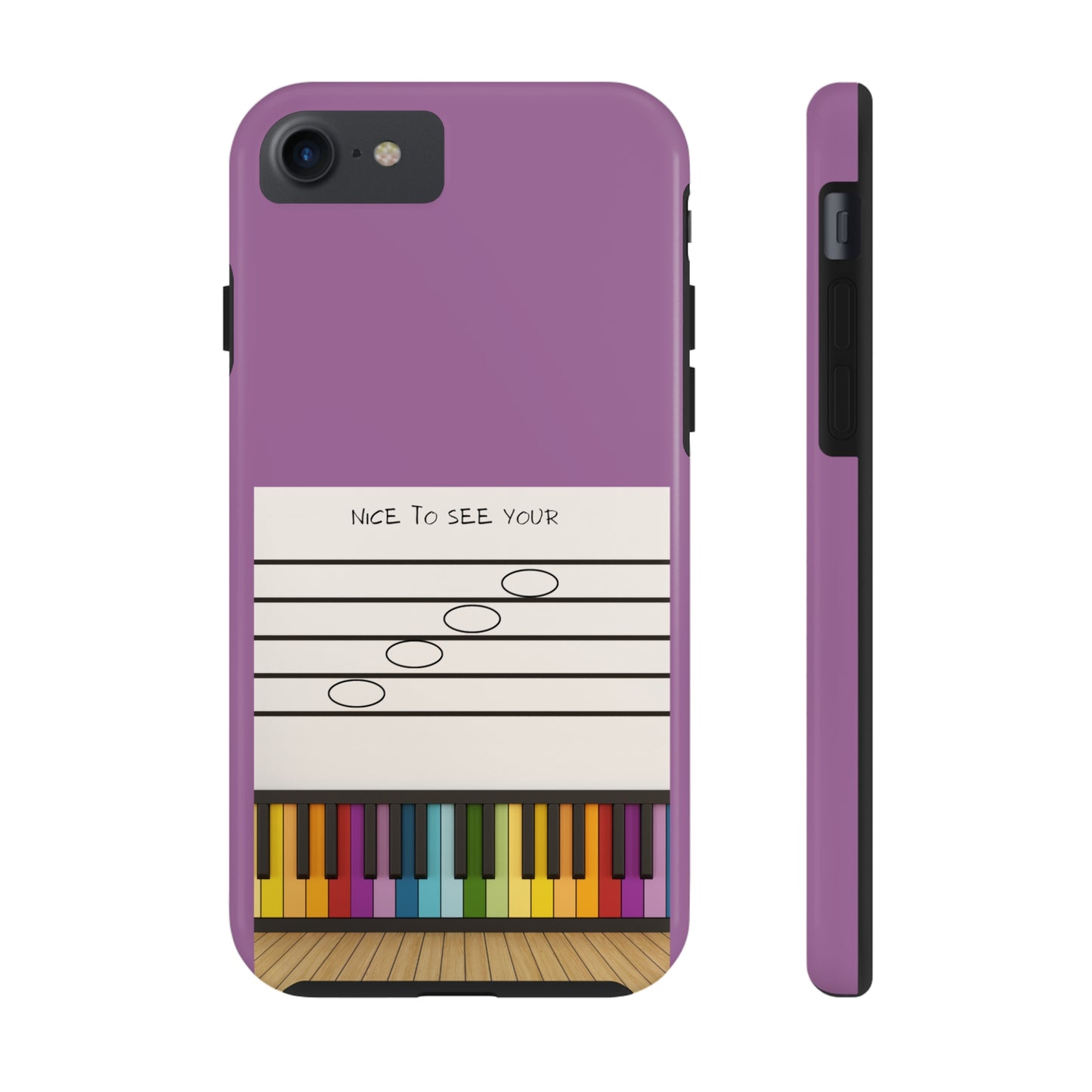 Purple Nice To See Your Face | Mostly iPhone Cases | MIC