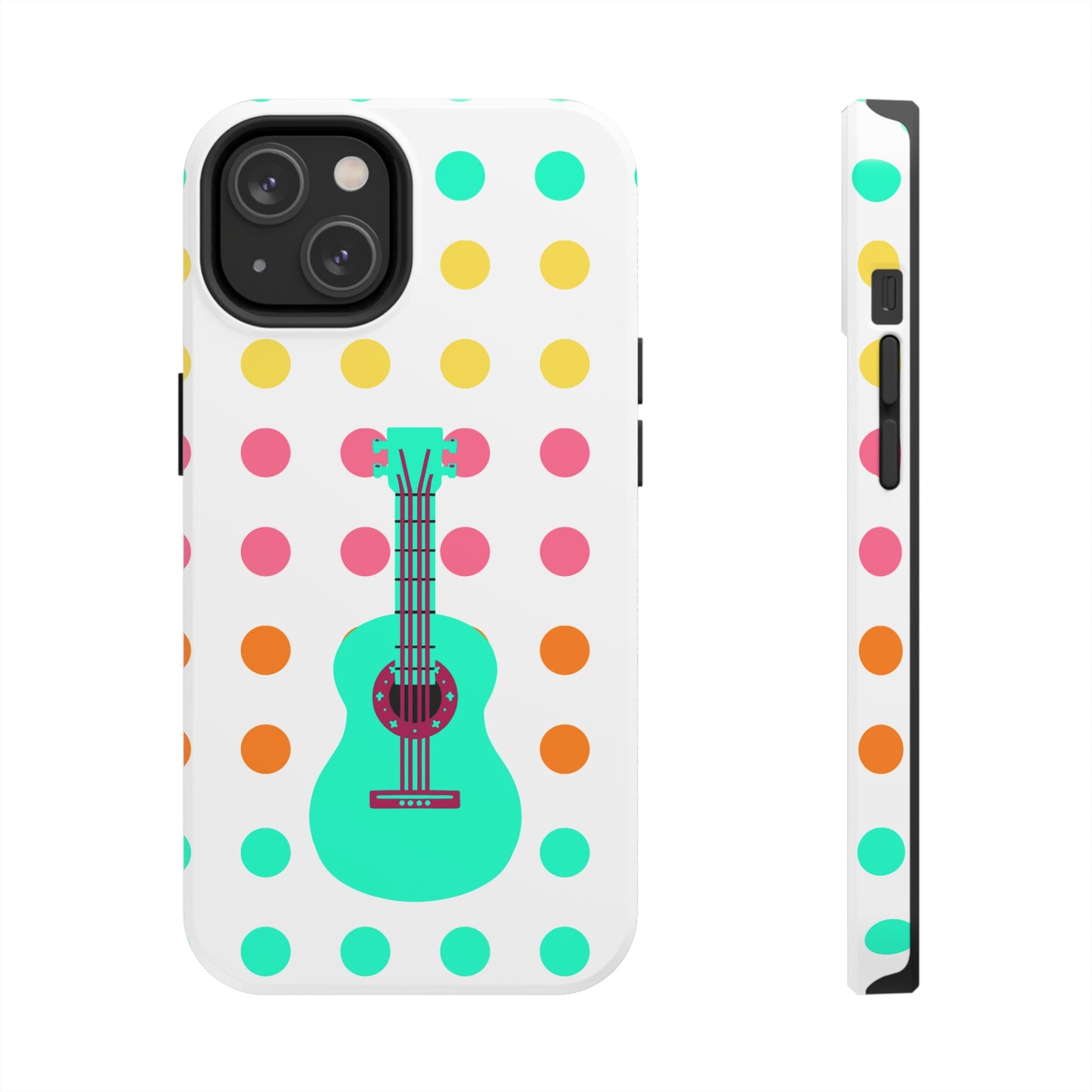 Guitar on Candy Buttons | Mostly iPhone Cases | MIC