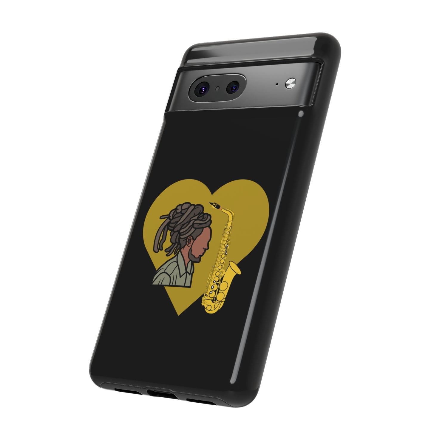 Dreadlock Man With Golden Heart | Mostly Android Cases |