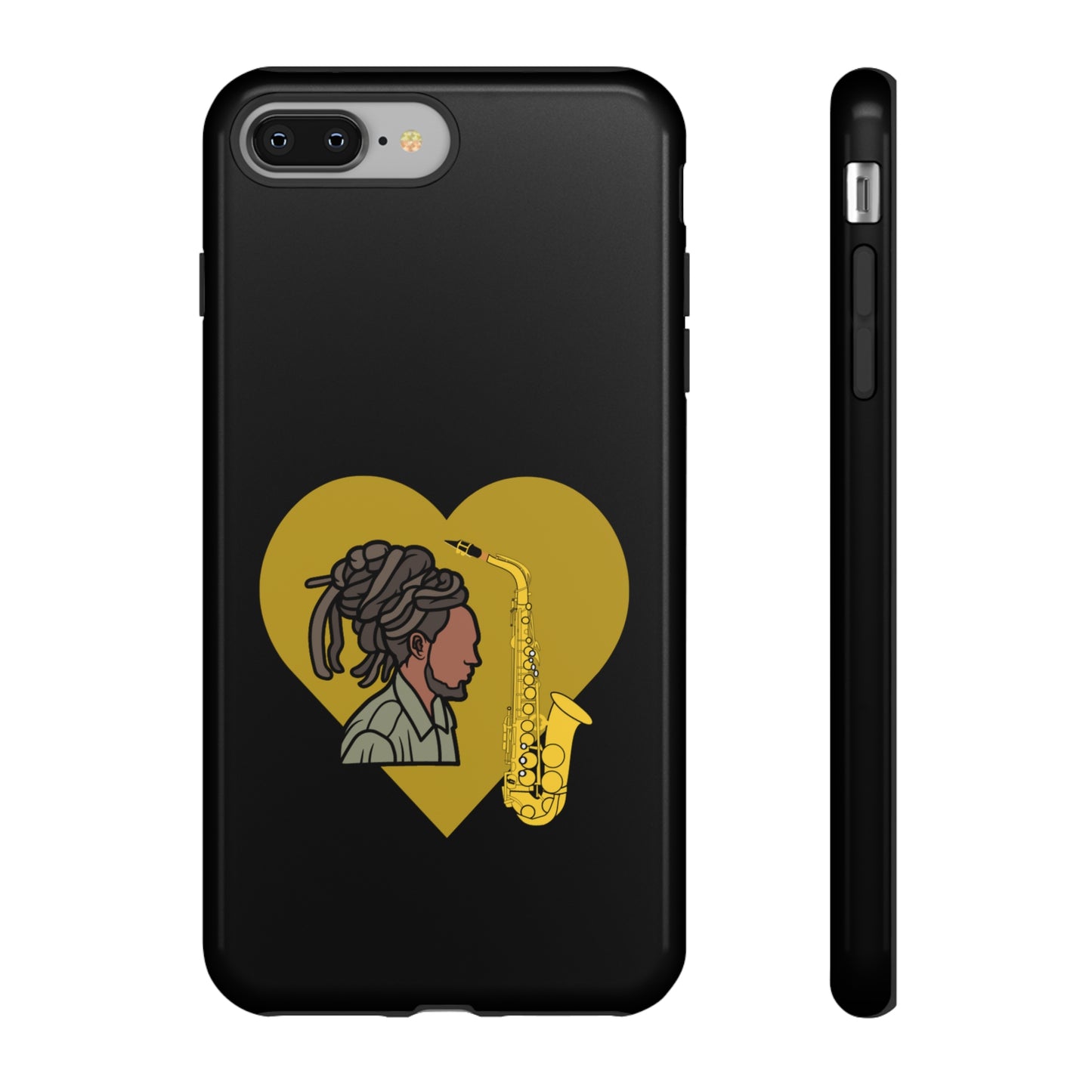 Dreadlock Man With Golden Heart | Mostly Android Cases |