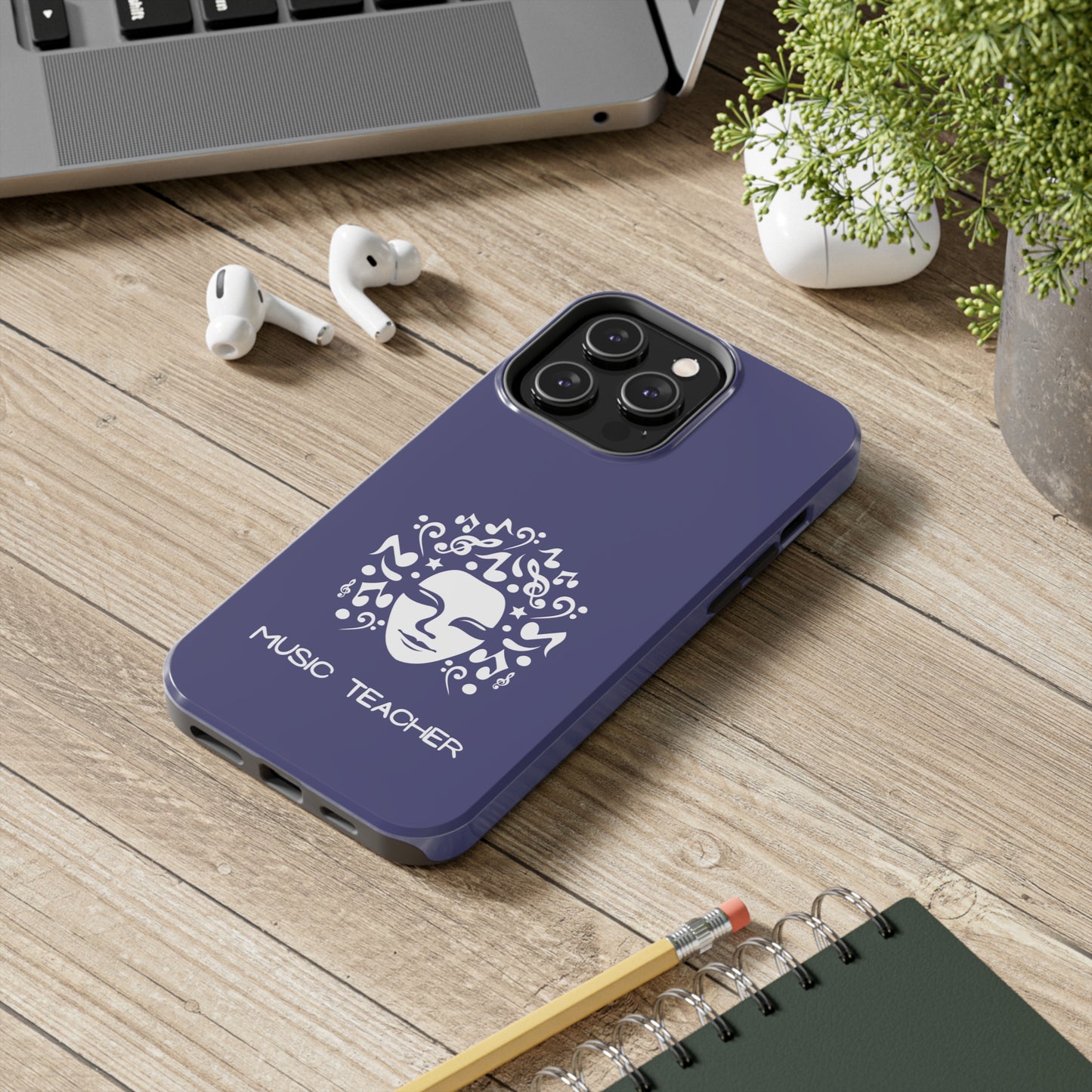 Blue Music Teacher | Mostly iPhone Cases | MIC