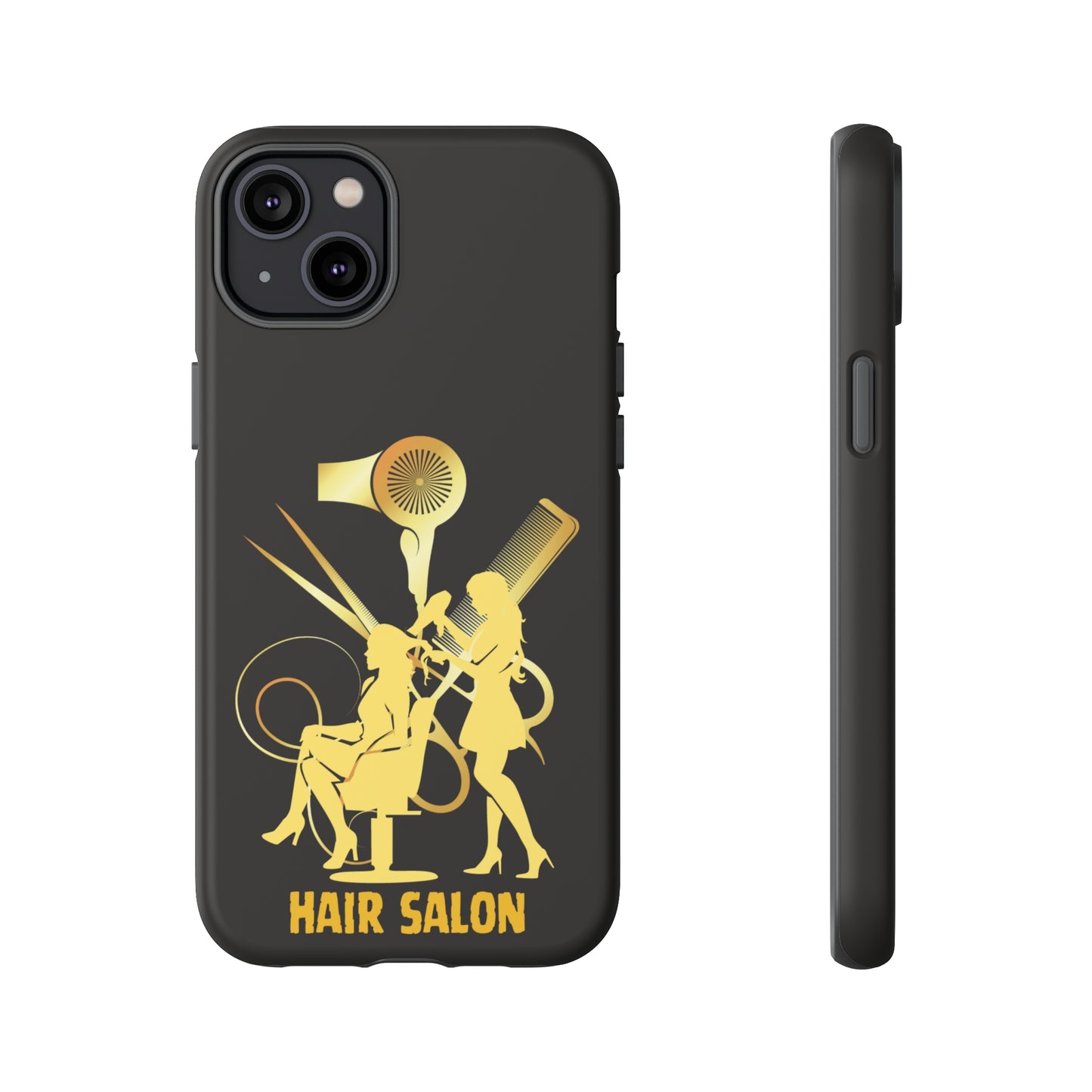 Black and Gold Hair Salon | Mostly Android Phone Cases | MAC