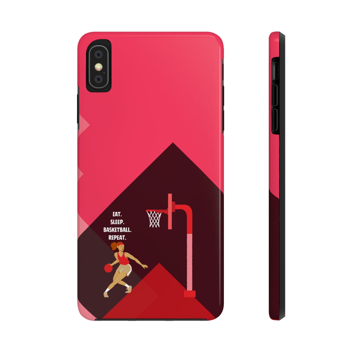 Red Basketball Girl | Mostly iPhone Cases | MIC