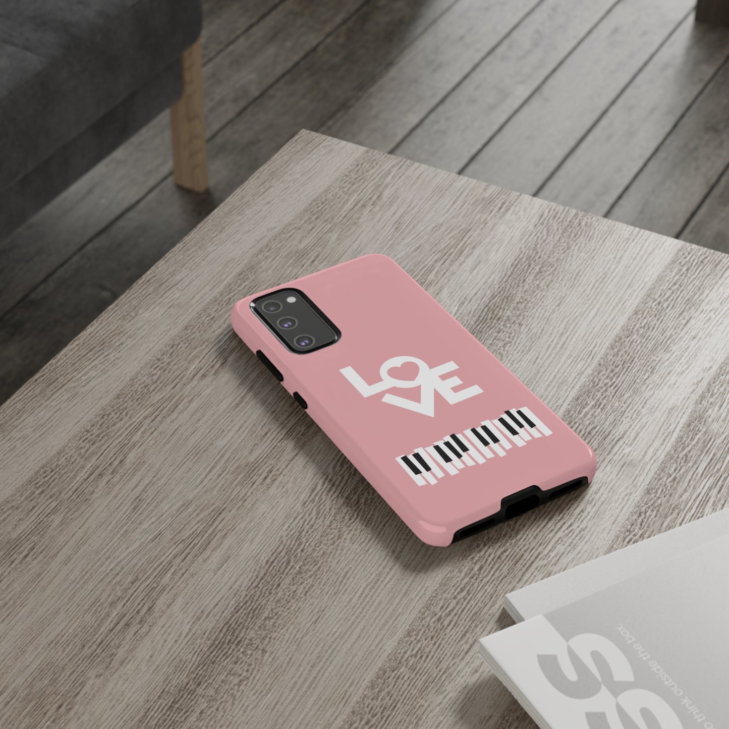 Pinkish Piano Love | Mostly Android Cases | MAC