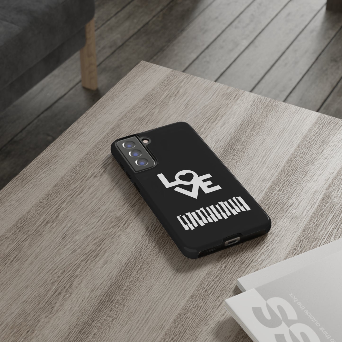 Black Piano Love | Mostly Android Cases | MAC