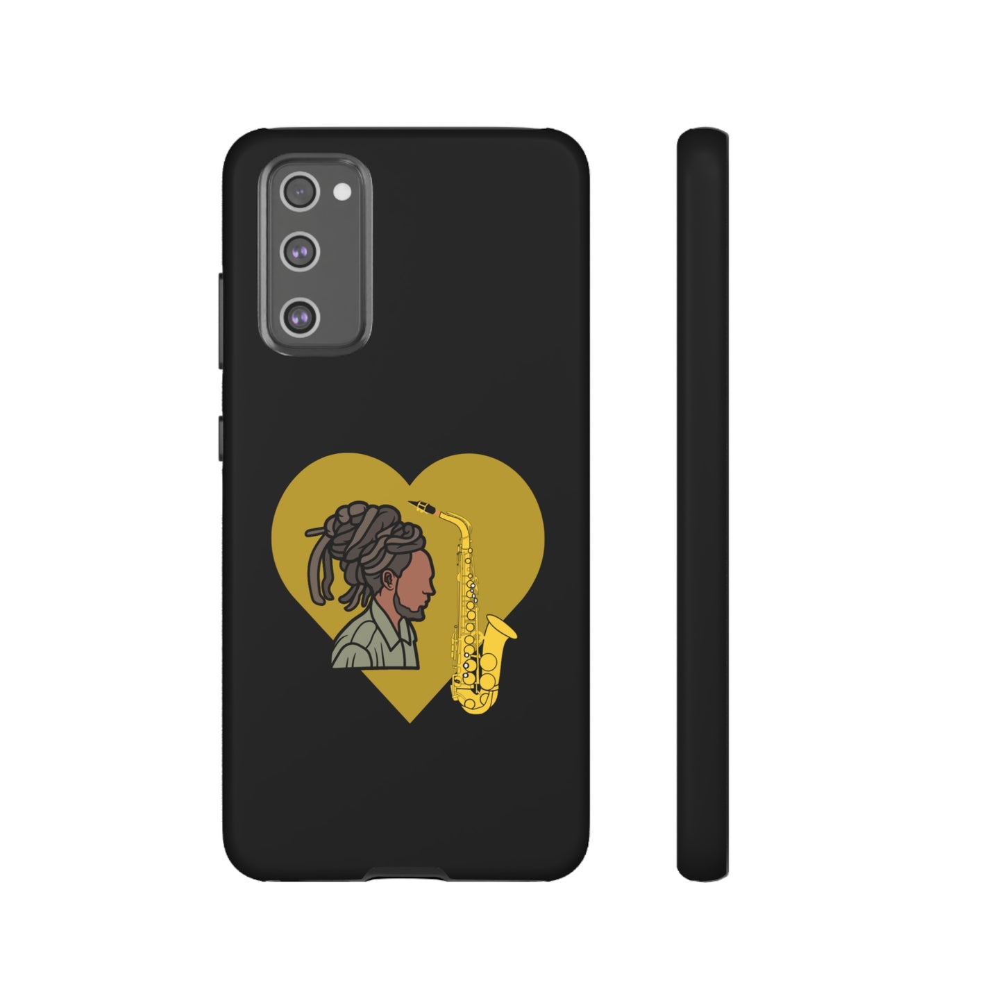 Dreadlock Man With Golden Heart | Mostly Android Cases |