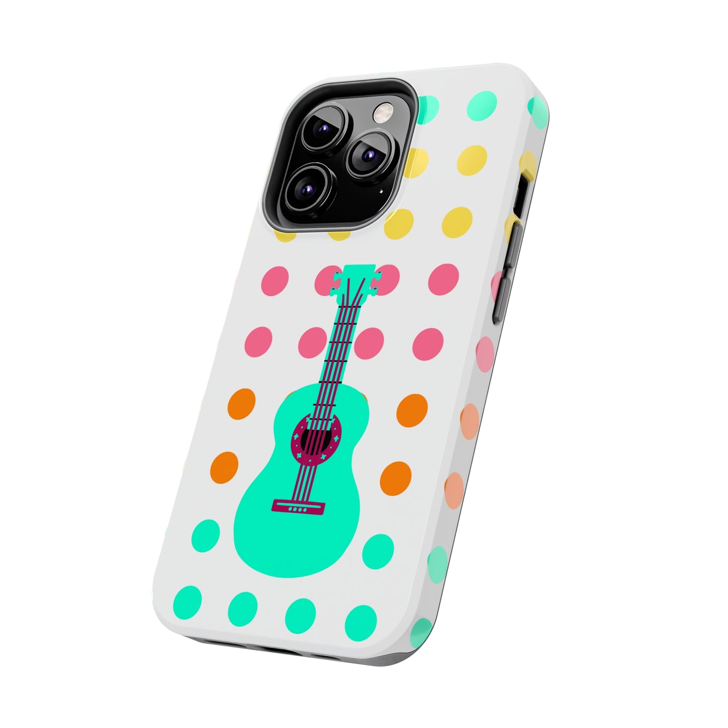 Guitar on Candy Buttons | Mostly iPhone Cases | MIC