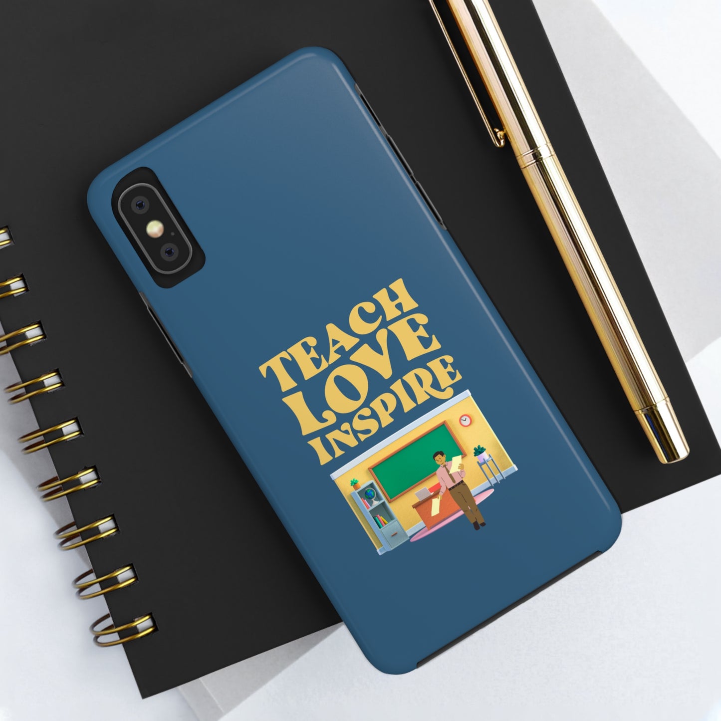 Male Teacher Teach Love Inspire | Mostly iPhone Cases | MIC