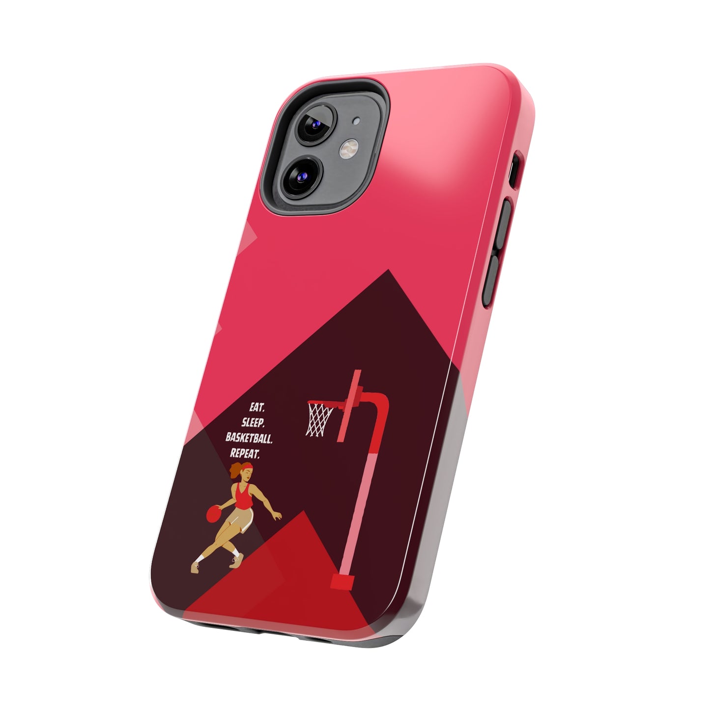 Red Basketball Girl | Mostly iPhone Cases | MIC