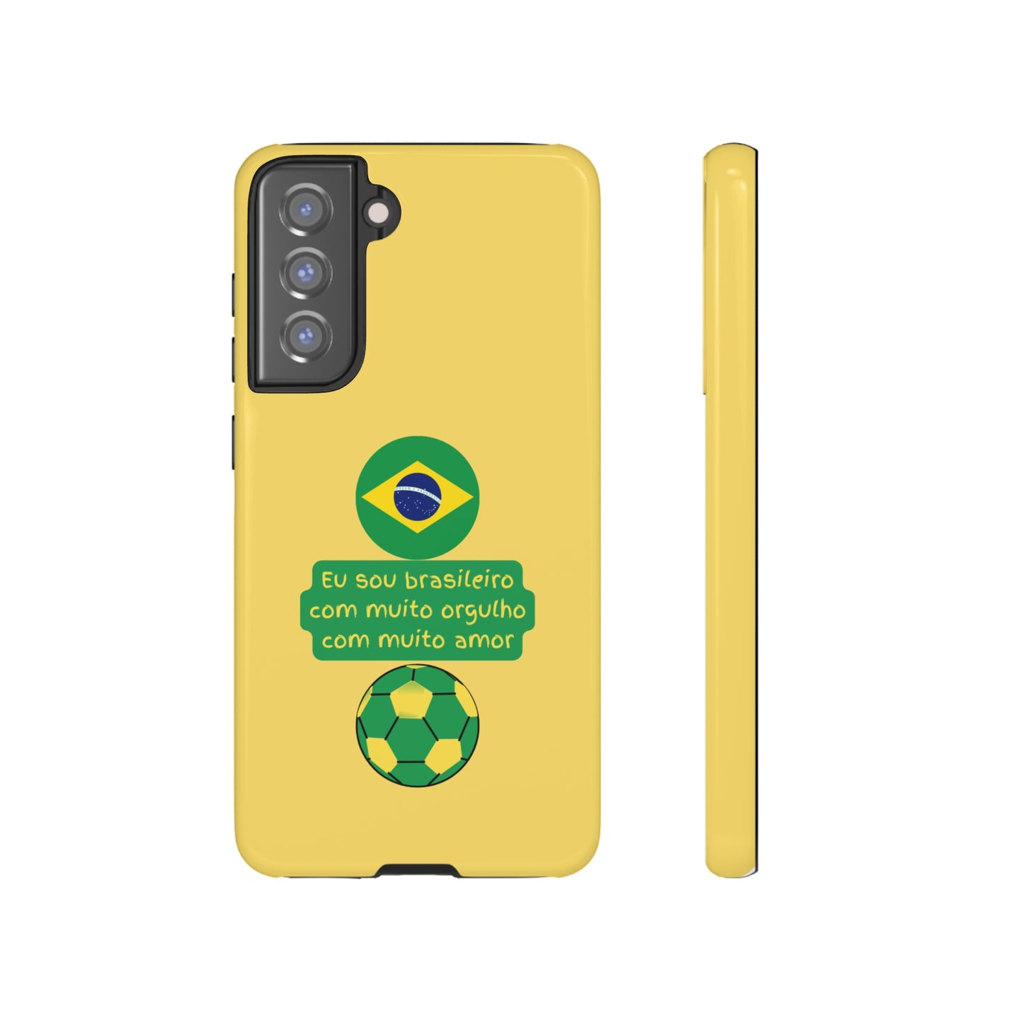 Brazilian Soccer Eu Sou Brasileiro | Mostly Android Cases | MAC