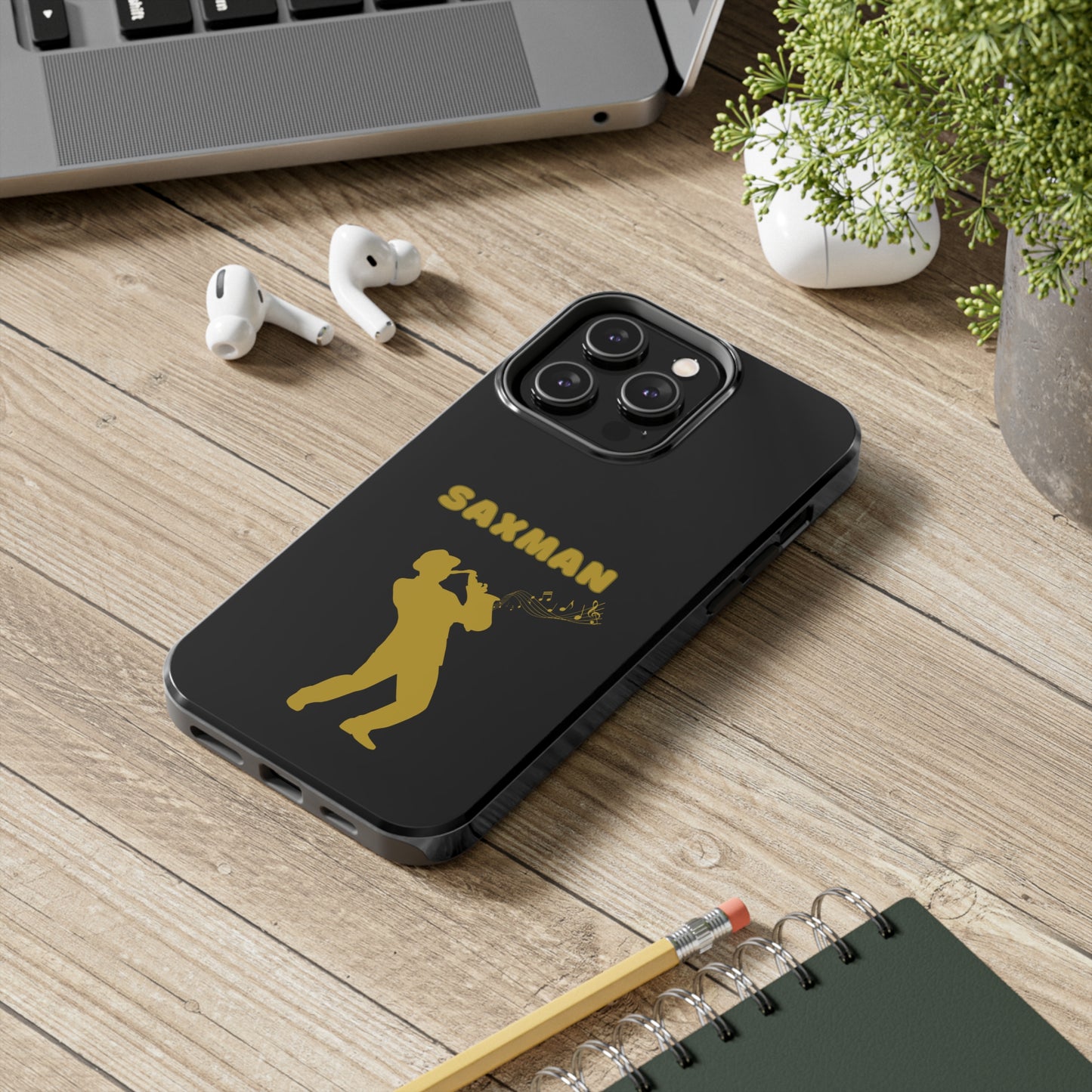 Gold Sax Man | Mostly iPhone Cases | MIC