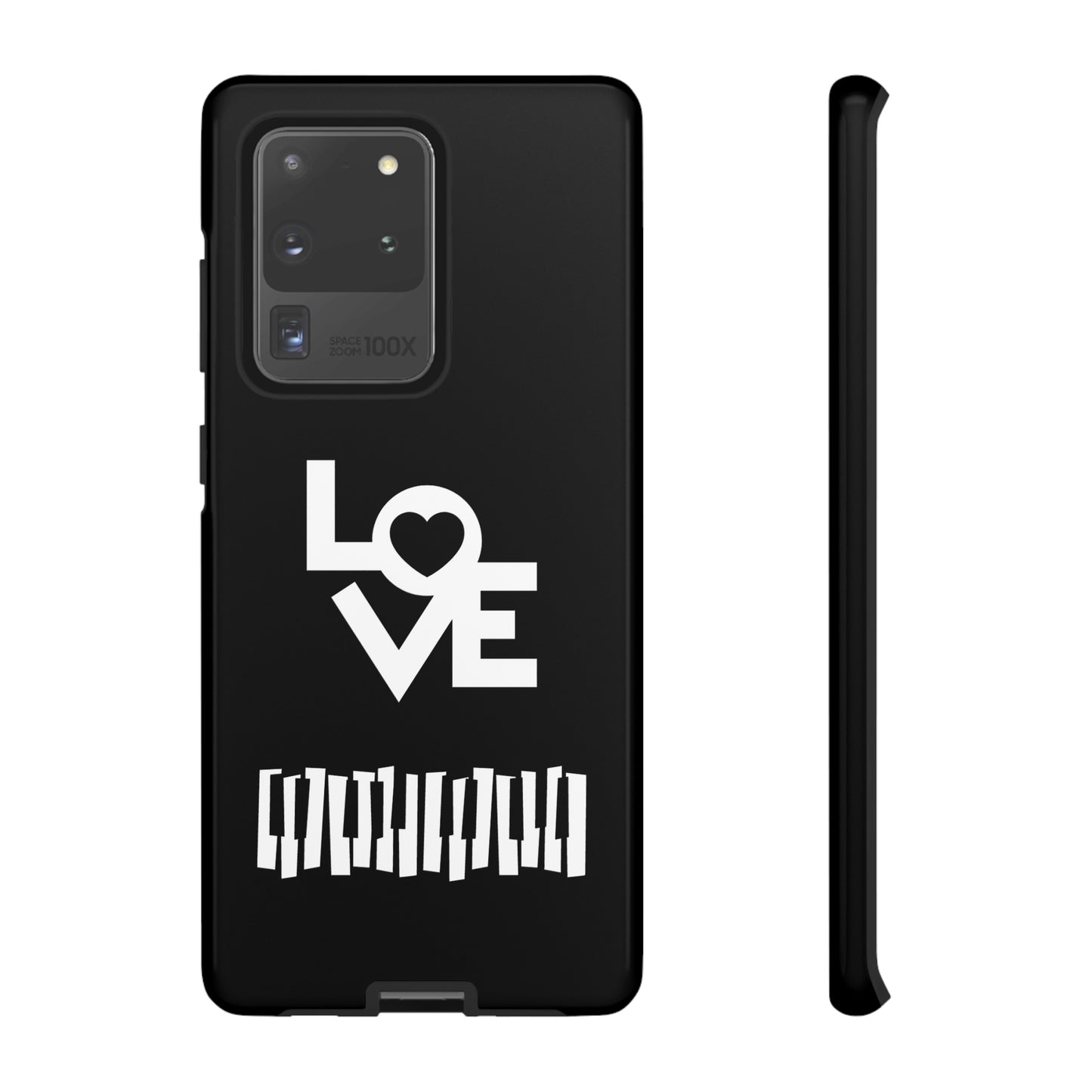 Black Piano Love | Mostly Android Cases | MAC