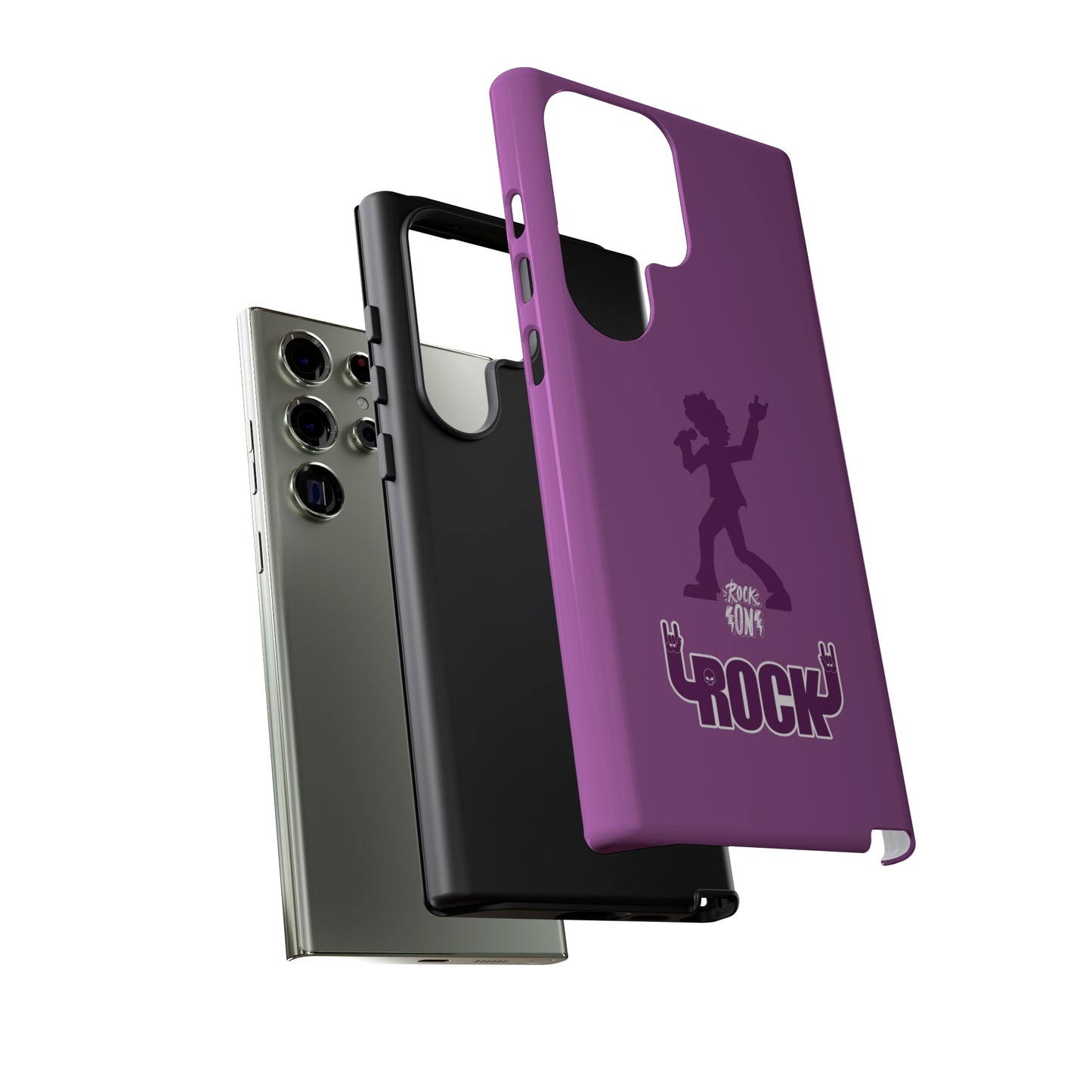 Rock On Purple Rockstar | Mostly Android Cases | MAC