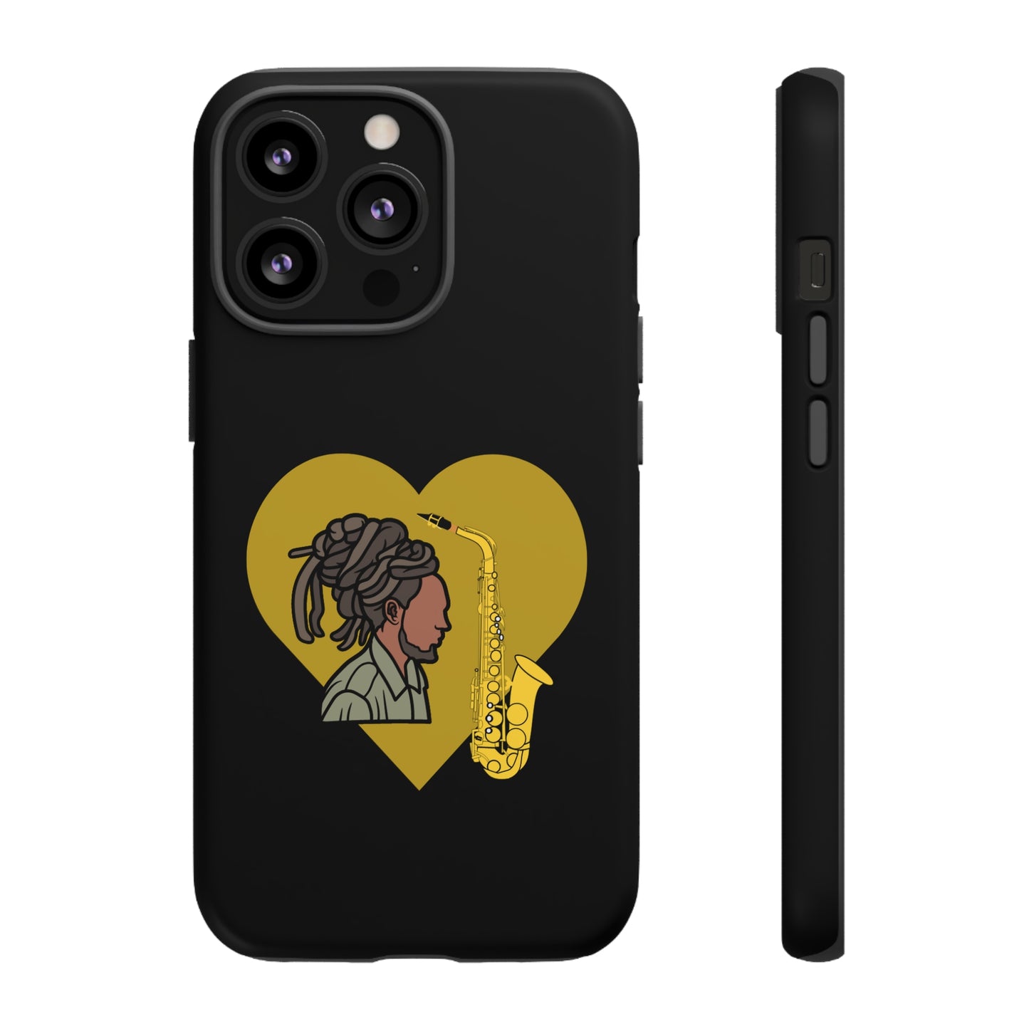 Dreadlock Man With Golden Heart | Mostly Android Cases |