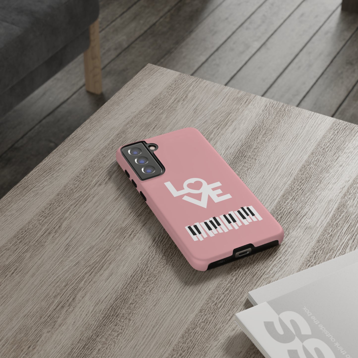 Pinkish Piano Love | Mostly Android Cases | MAC