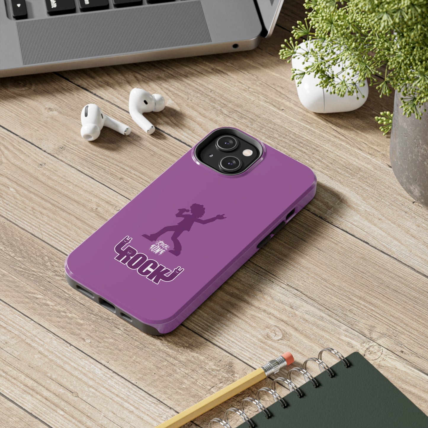 Rock On Purple Rockstar | Mostly iPhone Cases | MIC