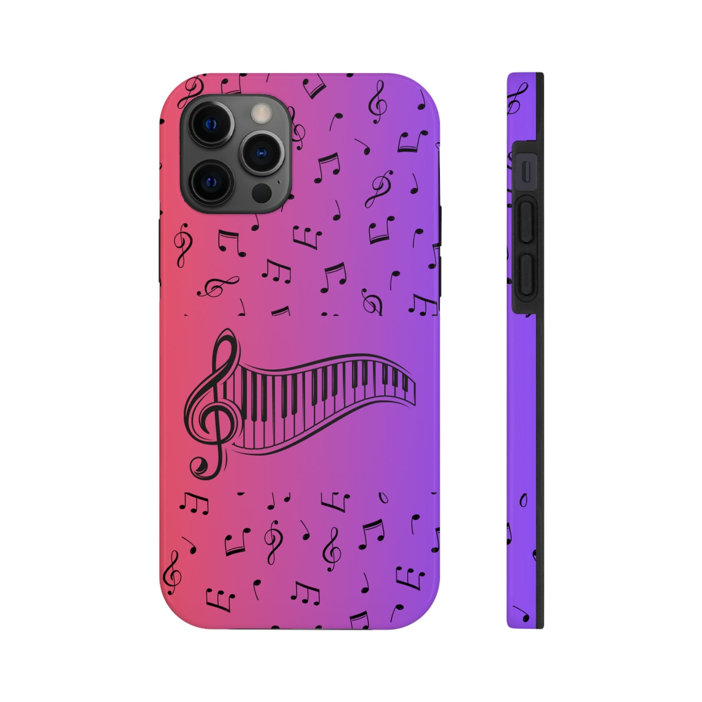 Piano Keyboard on Music Notes & Clefs | Mostly iPhone Cases | MIC