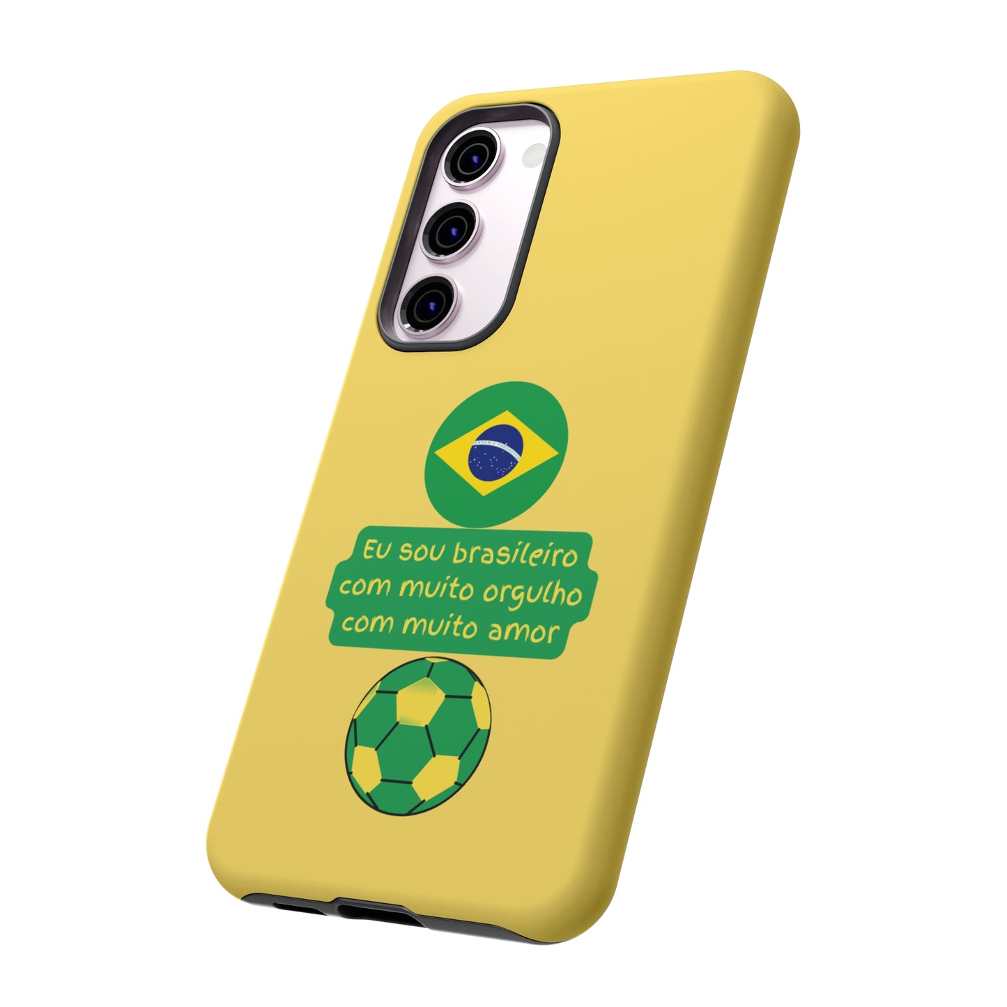 Brazilian Soccer Eu Sou Brasileiro | Mostly Android Cases | MAC