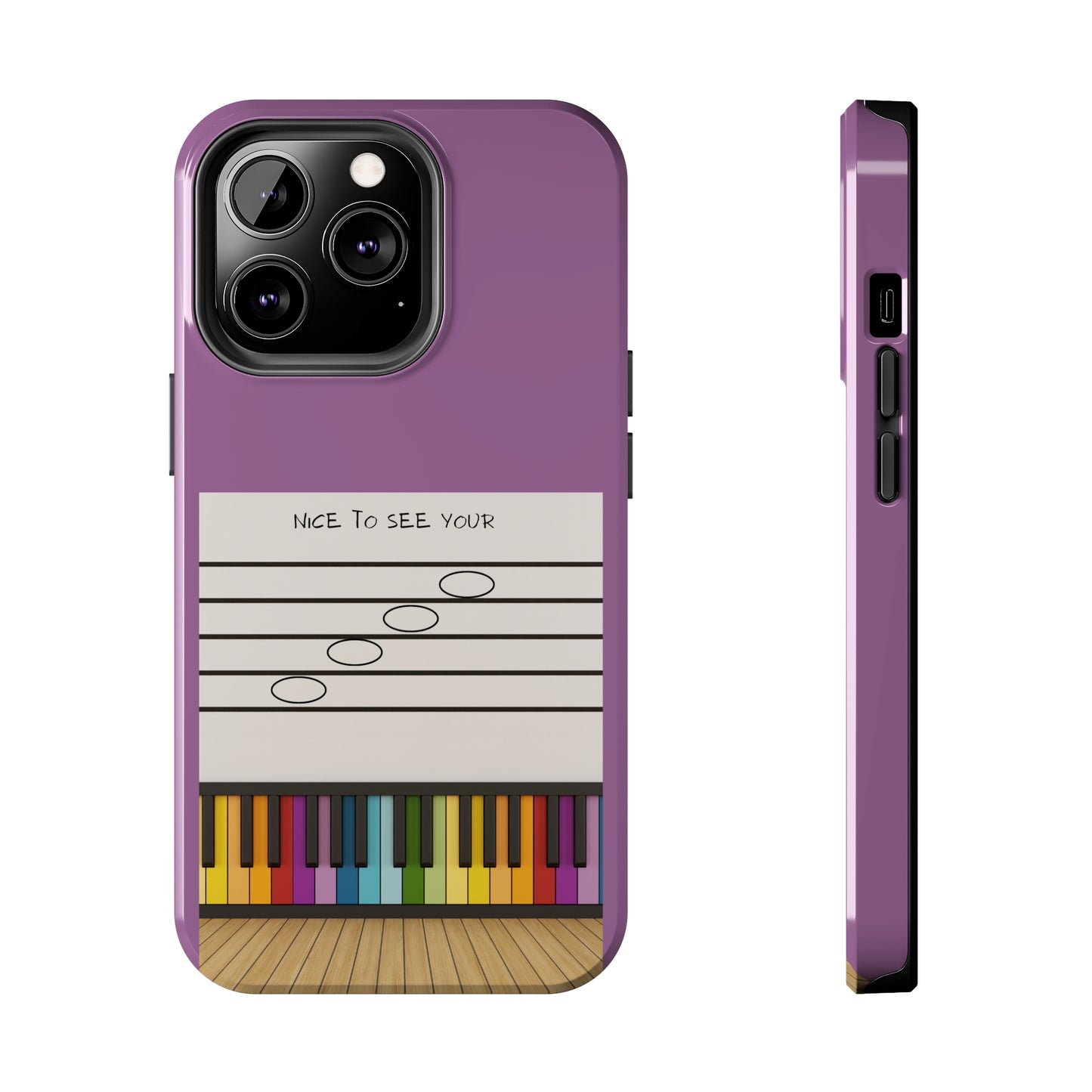 Purple Nice To See Your Face | Mostly iPhone Cases | MIC